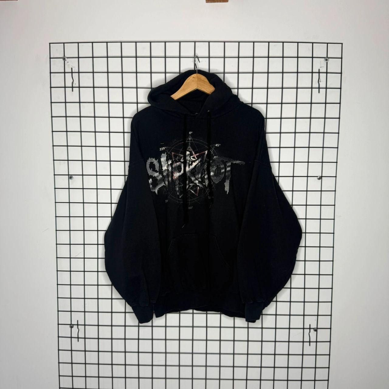 Band Tees Slipknot Hoodie Vintage Band y2k 2000s Double Side Print Size US XL / EU 56 / 4 - 1 Thumbnail