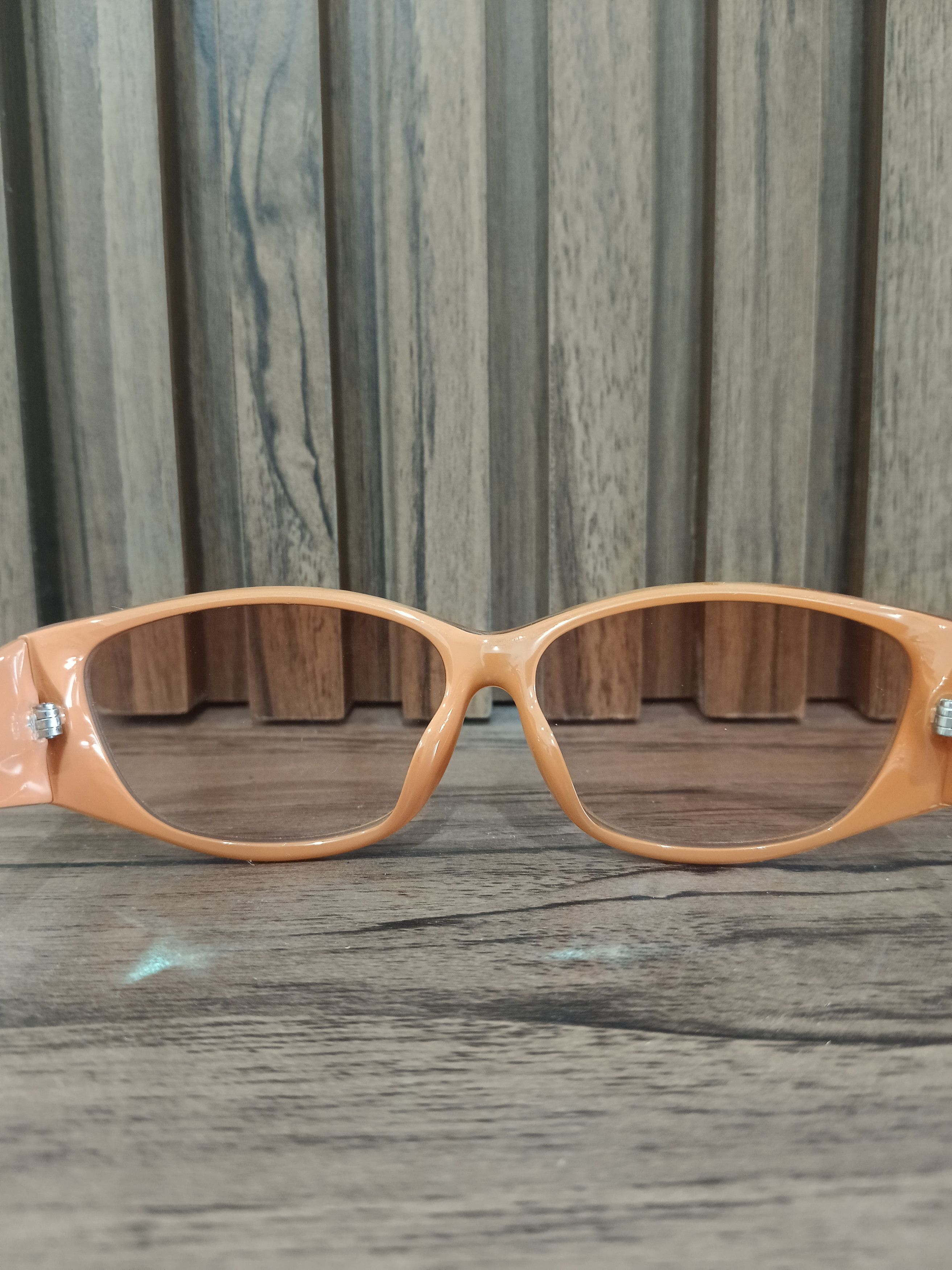 Dior Dior 2853 Vintage Oval Frames - Orange Fade Gold CD Logo Size ONE SIZE - 6 Thumbnail