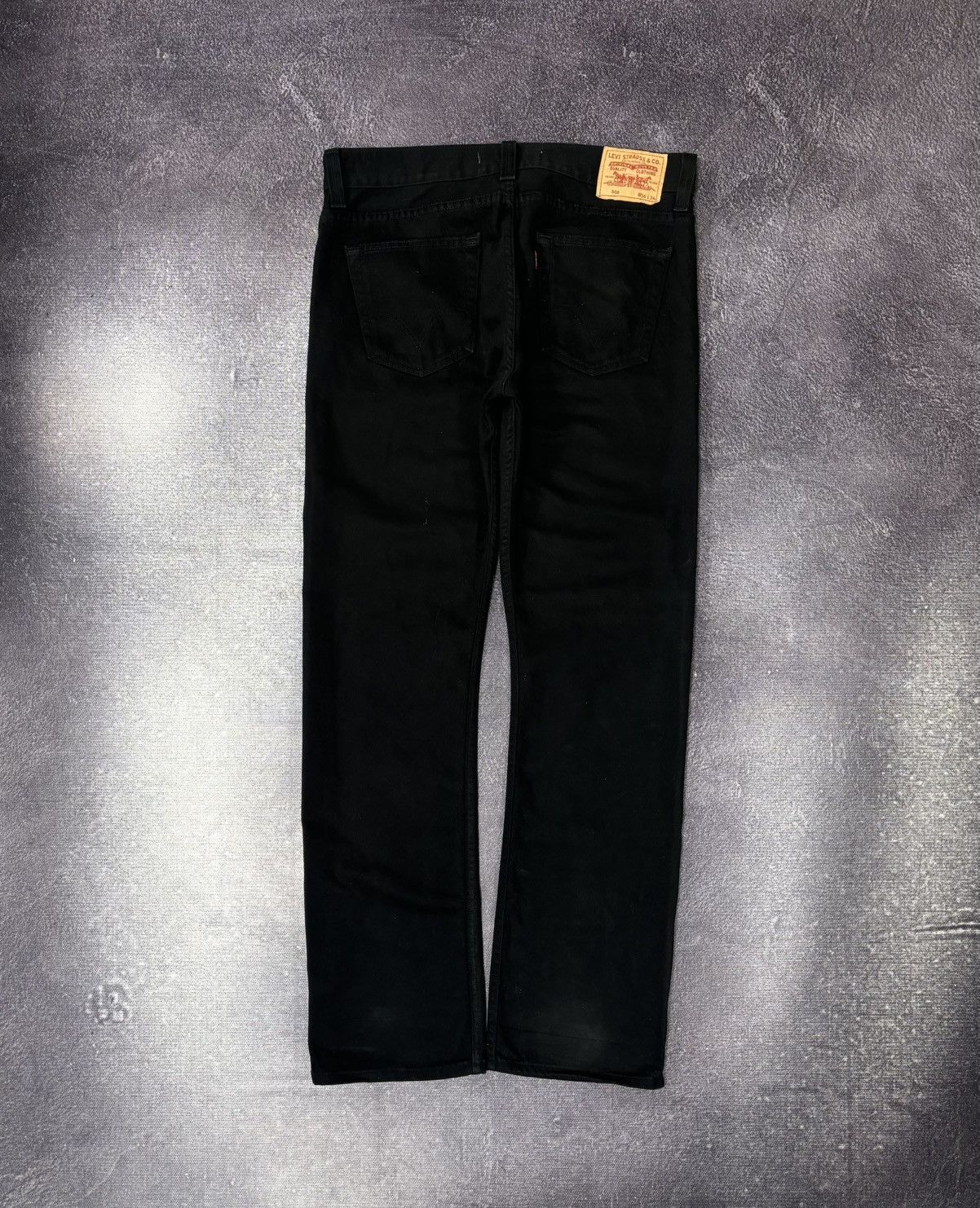 Levi's Vintage Levi’s 506 Men’s Straight Fit USA Black Denim Jeans Size US 36 / EU 52 - 1 Thumbnail
