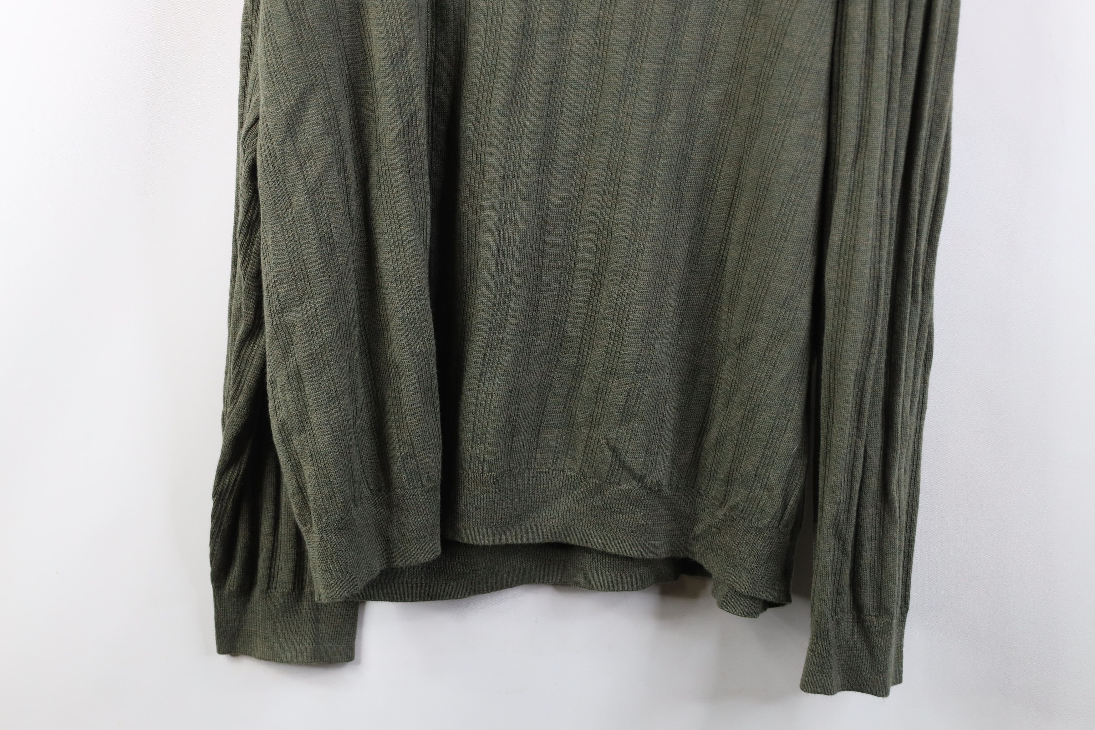 Vintage Deadstock Vintage 90s Streetwear Knit Mock Neck Sweater Size US XXL / EU 58 / 5 - 11 Thumbnail