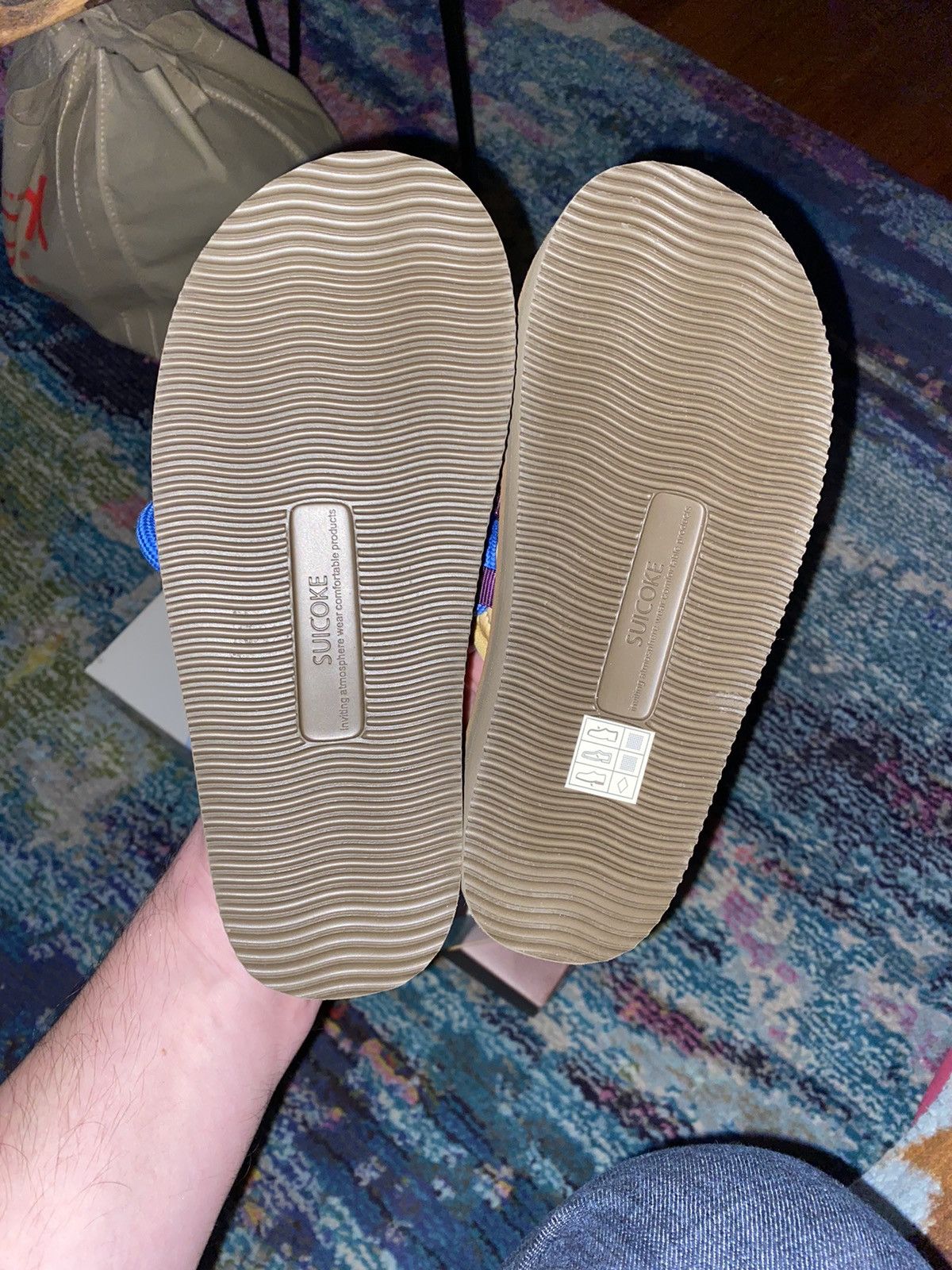 KidSuper × Suicoke Kid Super x Suicoke Slides - DS 4 mens / 6 women’s sizing Size US 5.5 / IT 35.5 - 4 Thumbnail