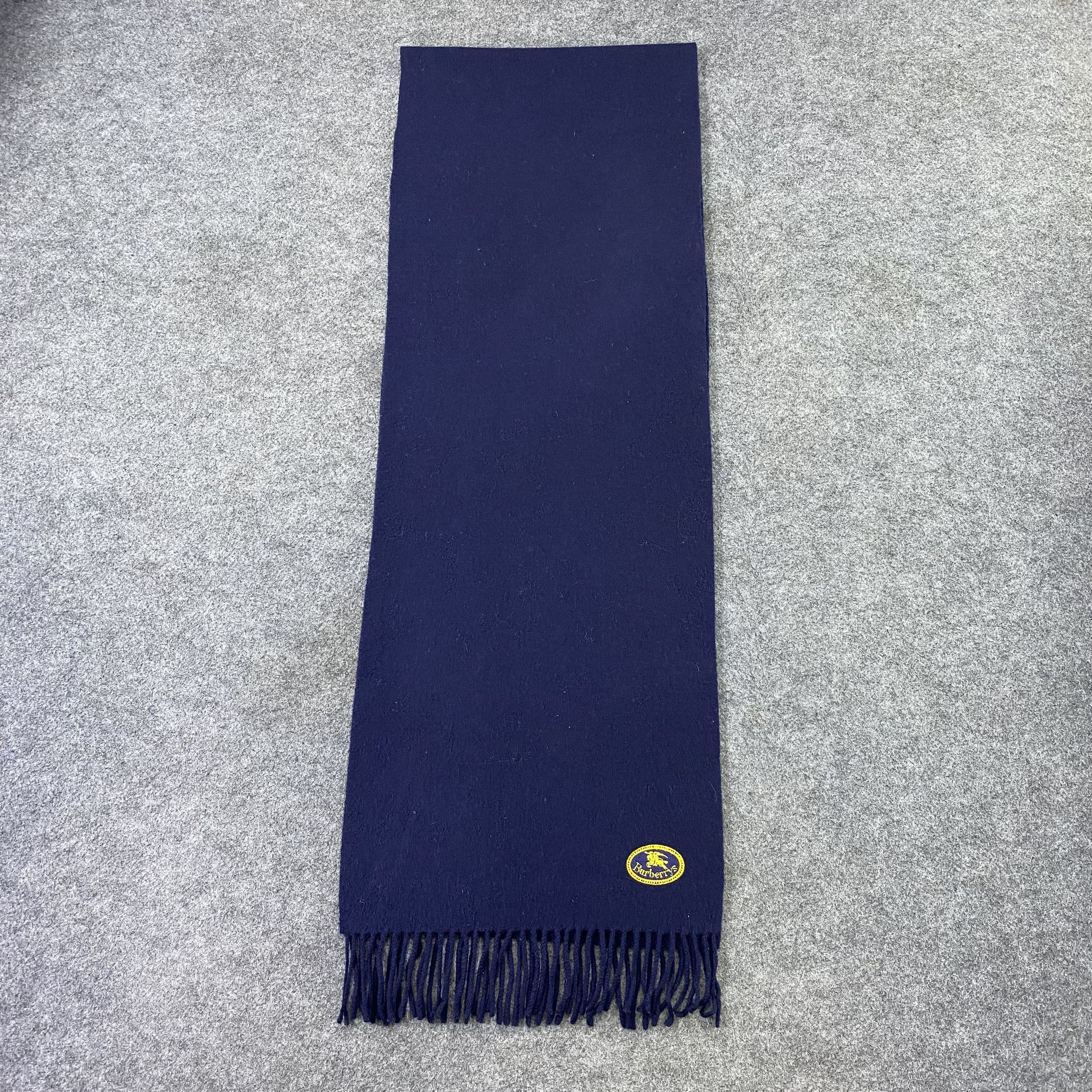 Burberry Burberry Wool Muffler / Scarf / Neckwear-T1514 Size ONE SIZE - 2 Thumbnail