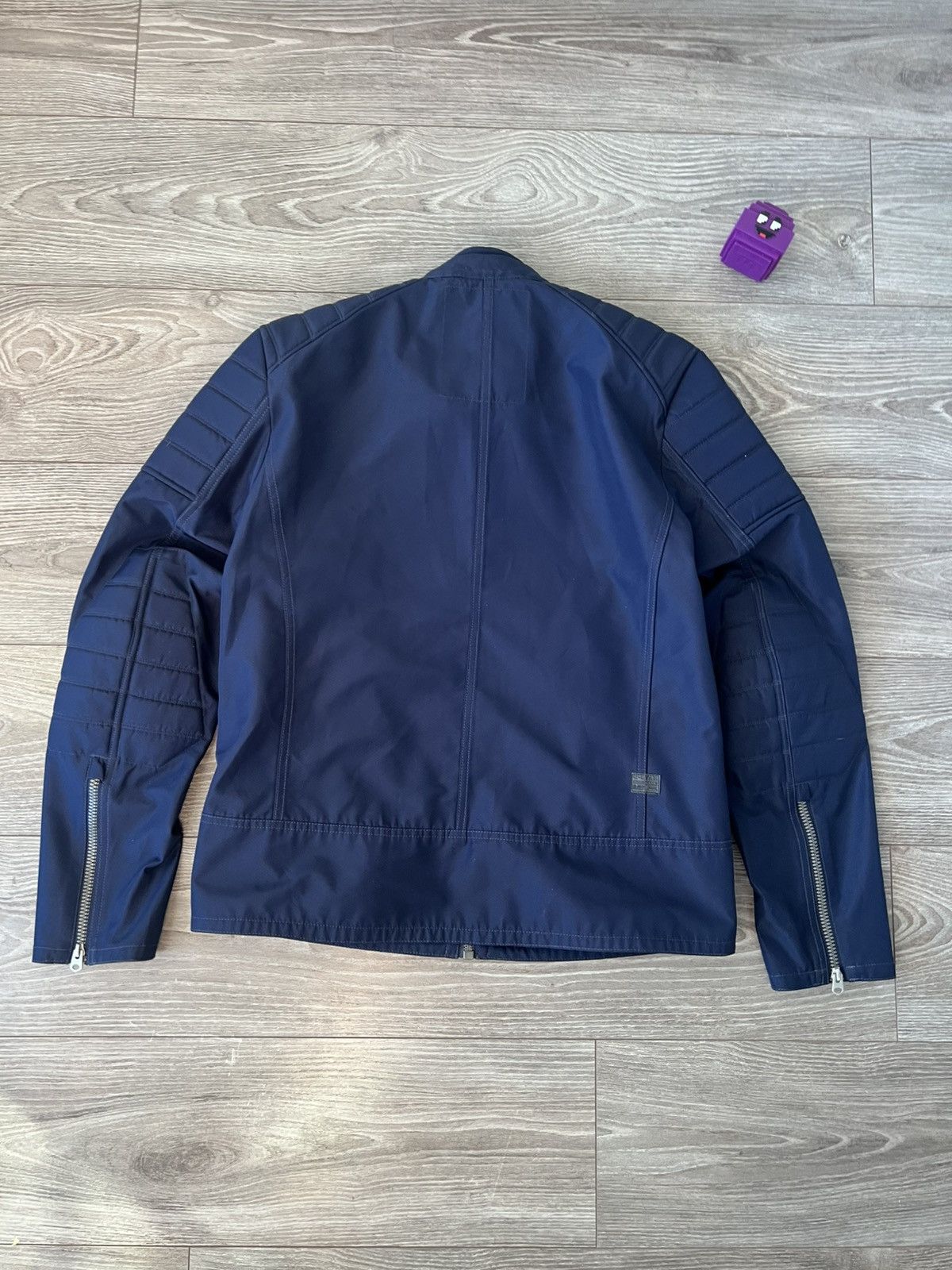G-Star G Star Raw Denim Style Biker Moto Type Racing Style Jacket Size US L / EU 52-54 / 3 - 19 Thumbnail