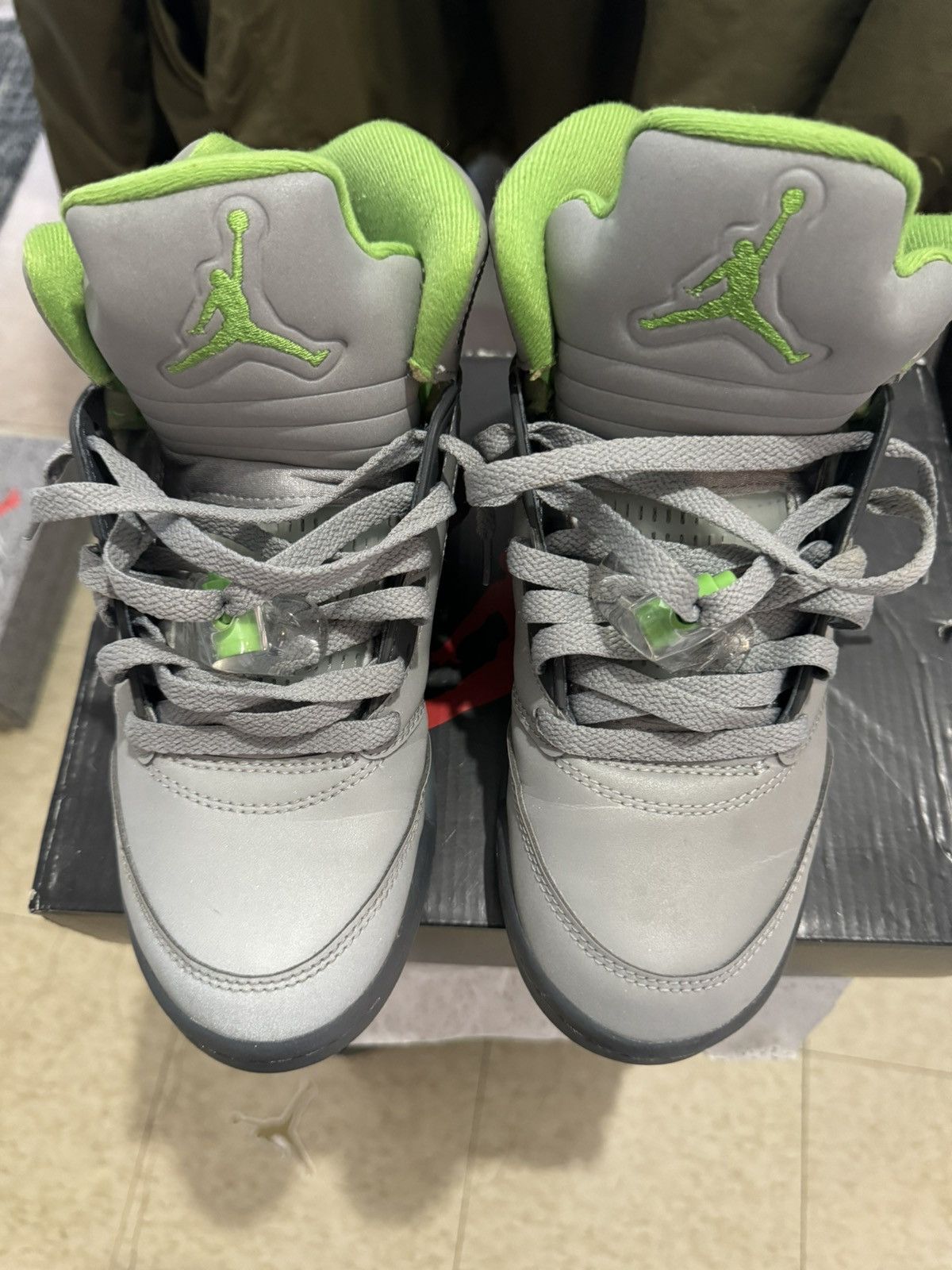 Jordan Brand Air Jordan 5 Green Bean Size US 7 / EU 40 - 6 Thumbnail