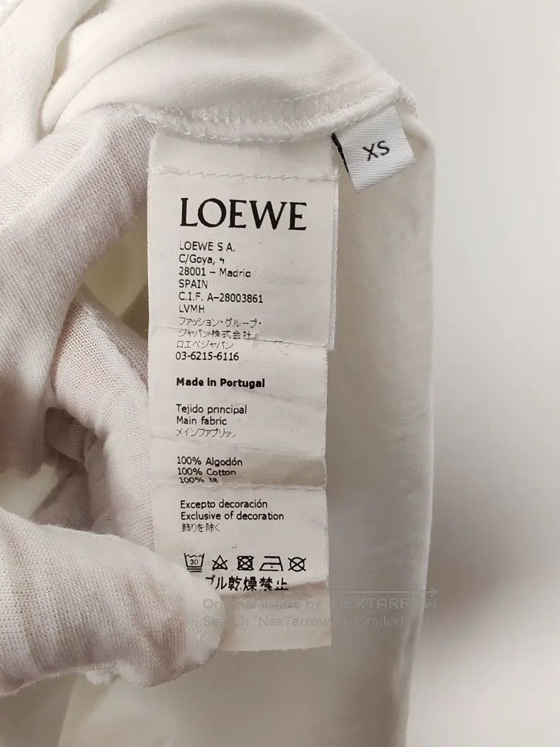 Loewe Loewe Unisex Embroidered Logo Short Sleeve Size US XS / EU 42 / 0 - 5 Thumbnail