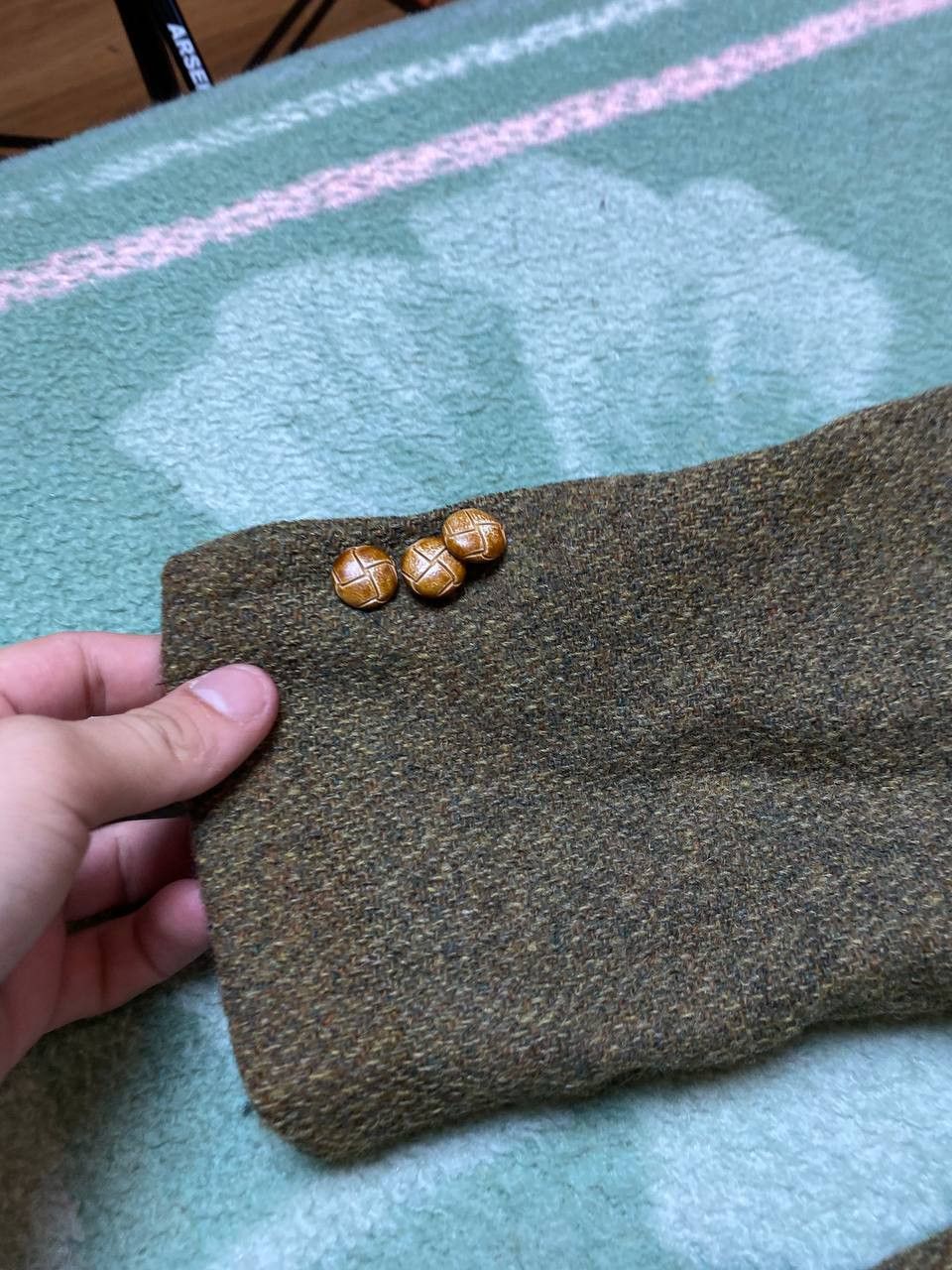Harris Tweed vintage blazer Harris Tweed Y2K Streetwear 100% wool Size 40L - 7 Thumbnail