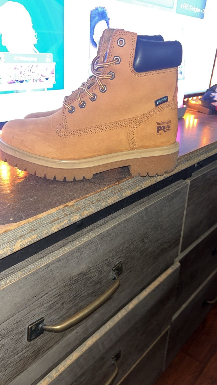Timberland Timberland Pro Waterproof Steel Toe Work Boots Size US 8.5 / EU 41-42 - 2 Thumbnail