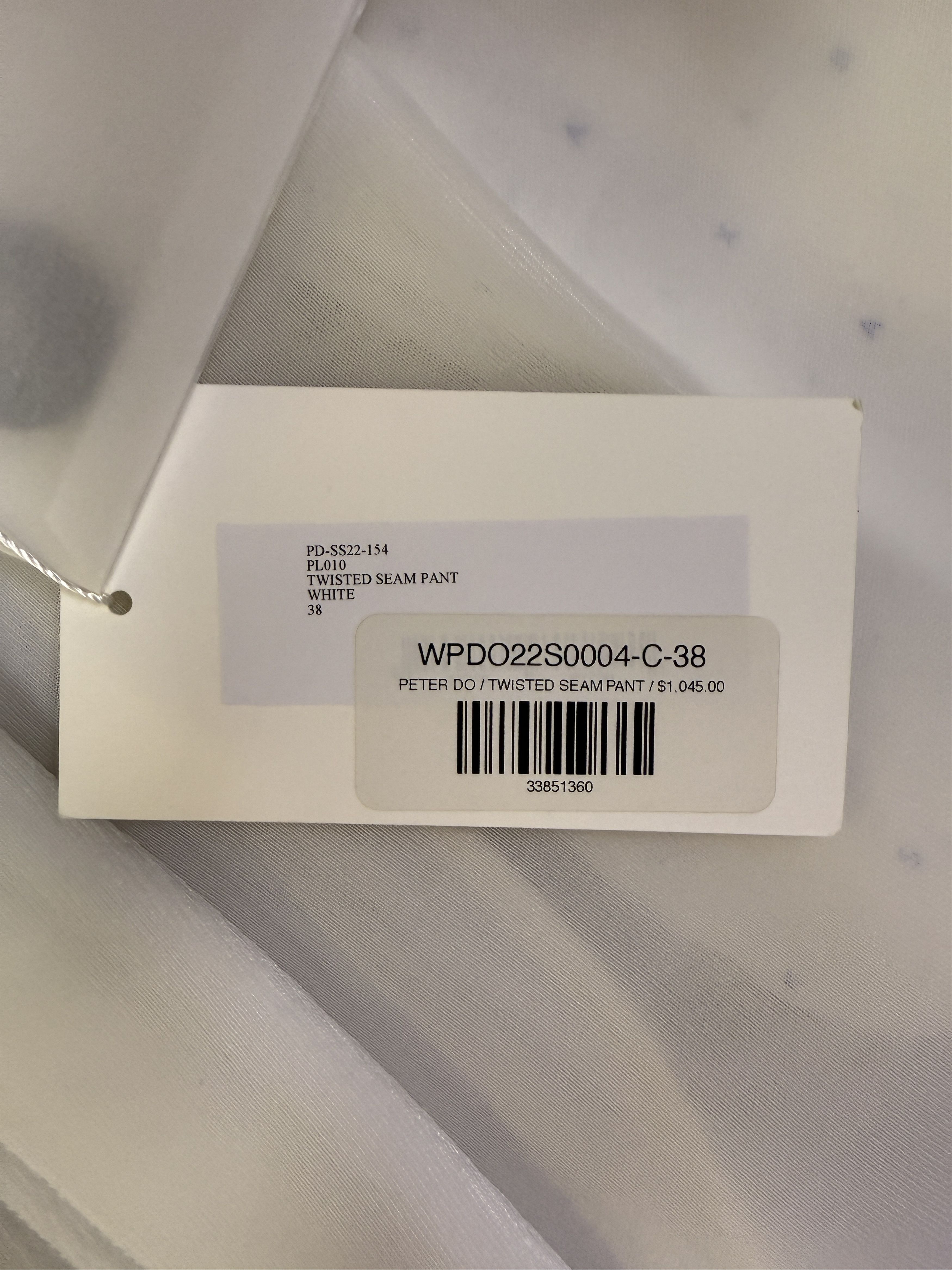 Peter Do $1045 Peter Do Twisted Seam Pant Size 26" / US 2 / IT 38 - 14 Thumbnail