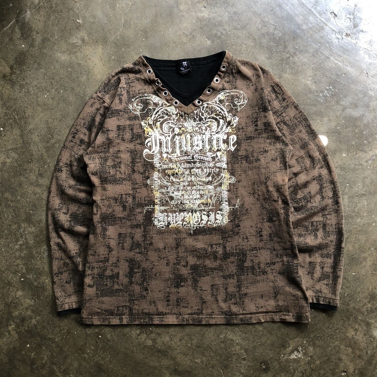 20471120 × Beauty Beast × Japanese Brand beaumont carr double layer poem longsleeve japan brand 🍒 Size US L / EU 52-54 / 3 - 1 Thumbnail