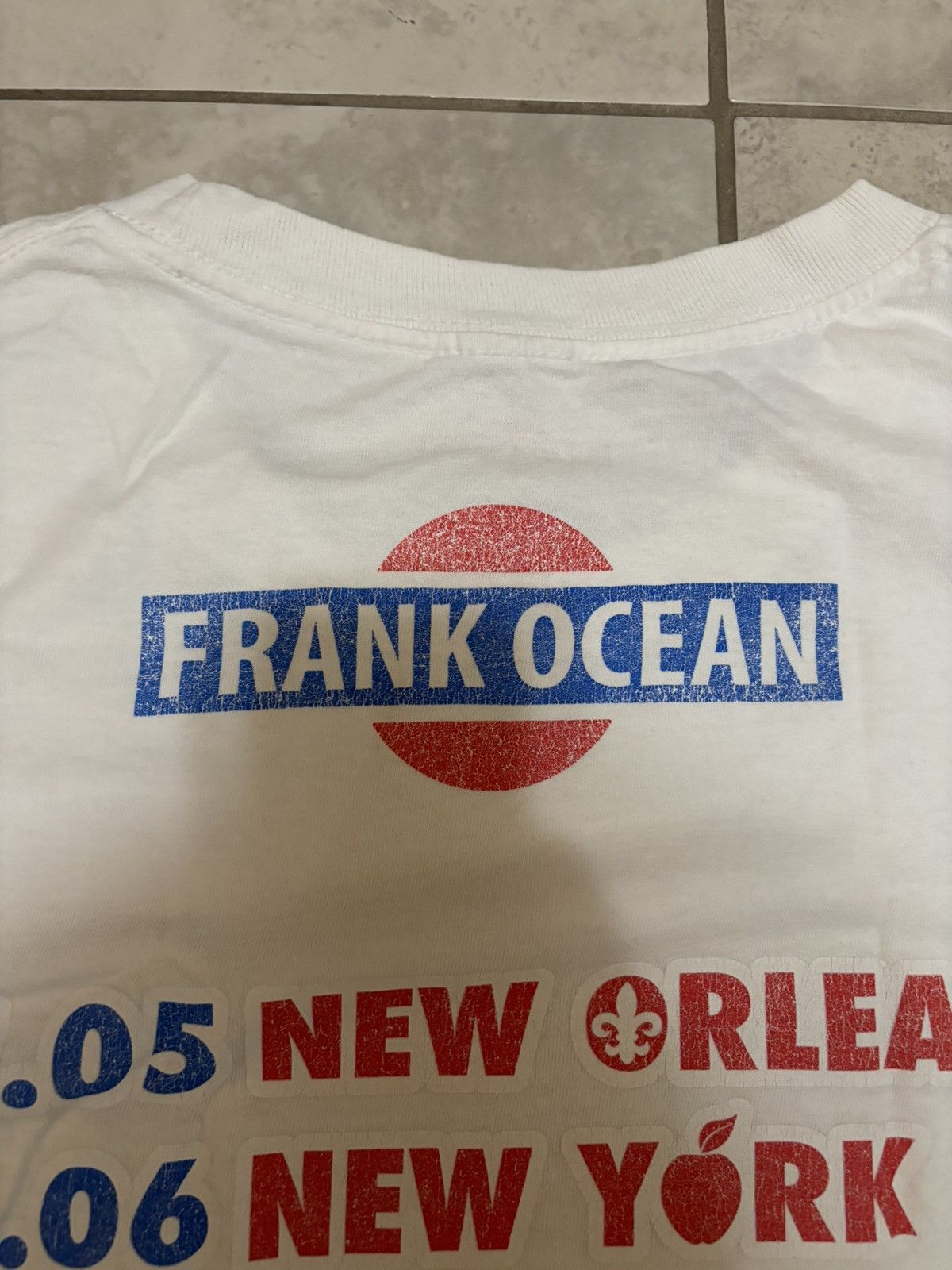 Band Tees rare Frank Ocean Nostalgia Ultra 2011 music tour t shirt Size US L / EU 52-54 / 3 - 11 Thumbnail