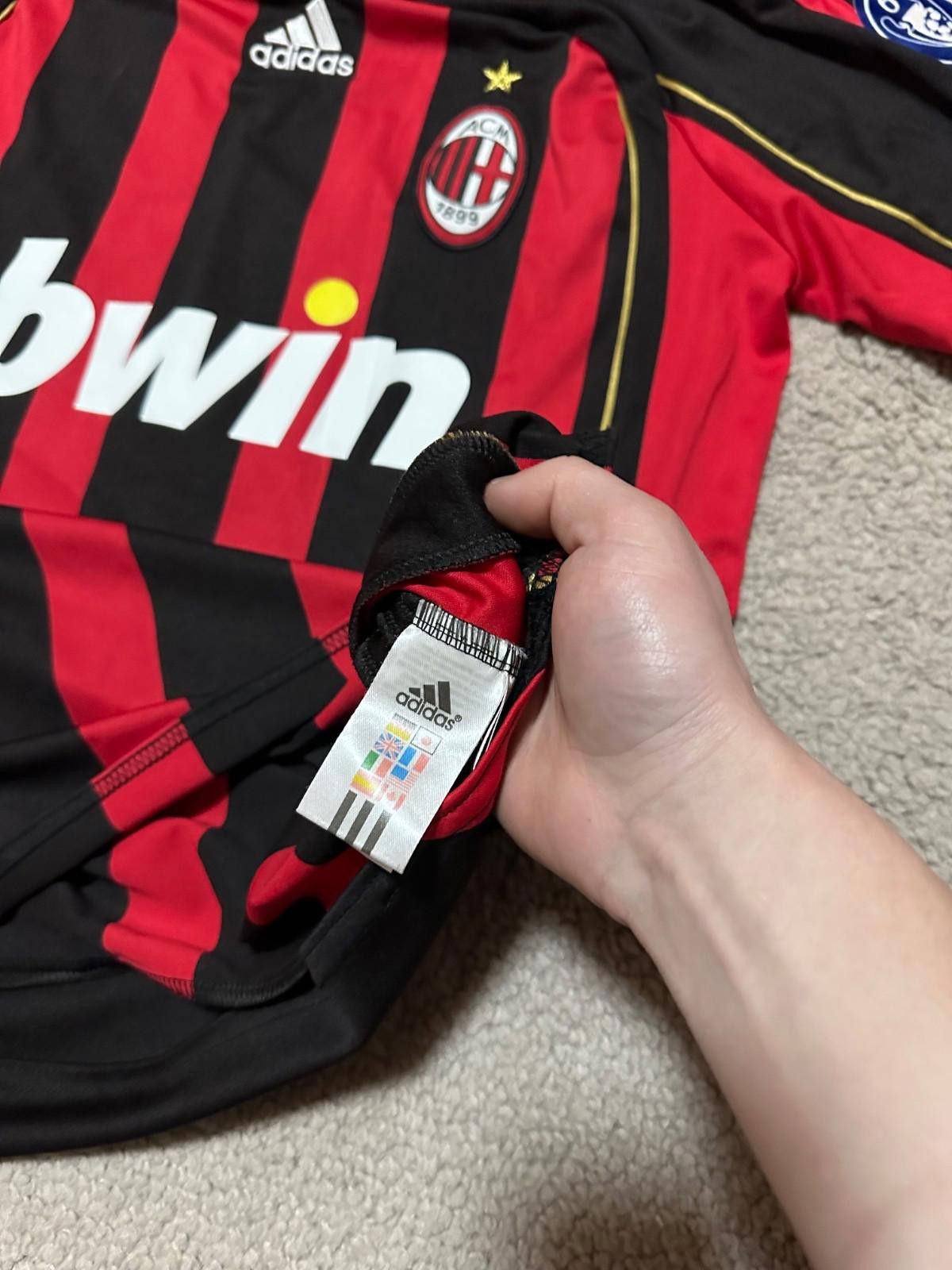 Adidas AC Milan Kaka #22 Adidas 2006 Football Shirt Soccer Jersey Size US M / EU 48-50 / 2 - 6 Thumbnail