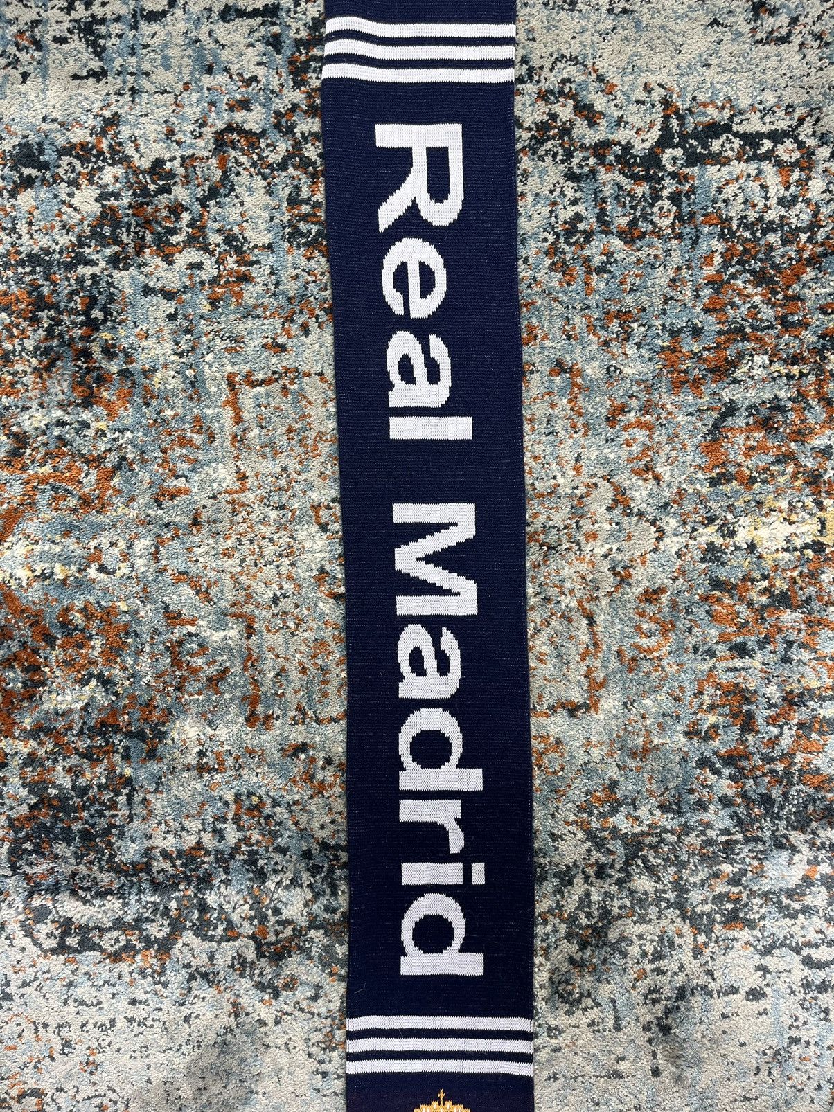 Adidas × Vintage Vintage 00s Adidas Real Madrid scarf soccer football y2k Size ONE SIZE - 4 Thumbnail