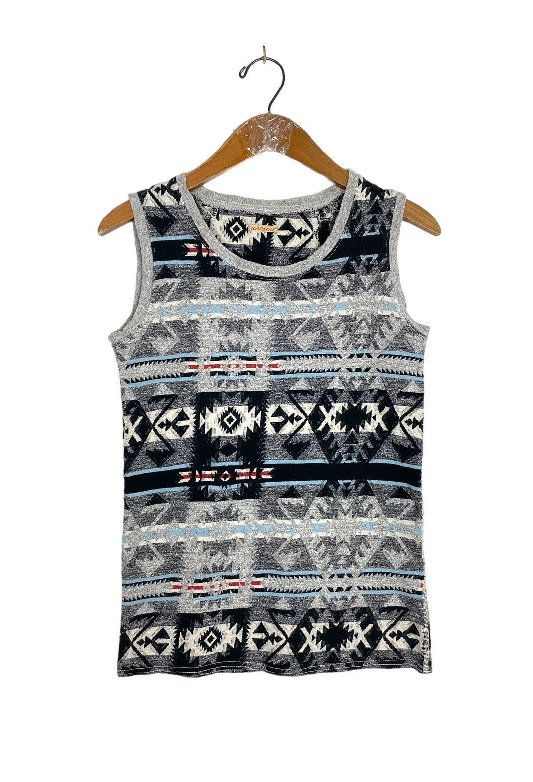 Kapital Rare‼️ Kapital Tribal Navajo Tank Top Made in Japan Size US XS / EU 42 / 0 - 1 Thumbnail