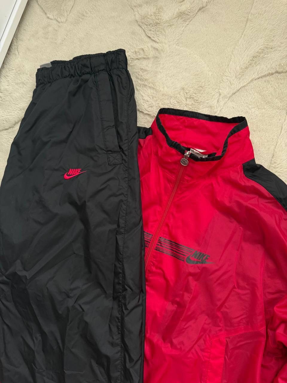 Nike Vintage Rare 90s Nylon Retro Track Suit Nike Size US L / EU 52-54 / 3 - 2 Thumbnail