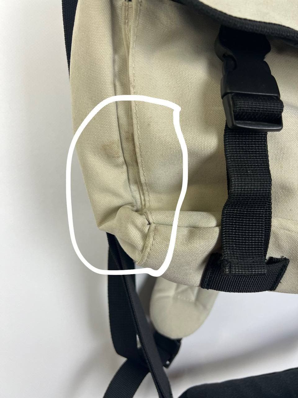Gap × Vintage Vintage Gorpcore GAP Messenger Backpack Y2K Japanese bag Size ONE SIZE - 9 Thumbnail