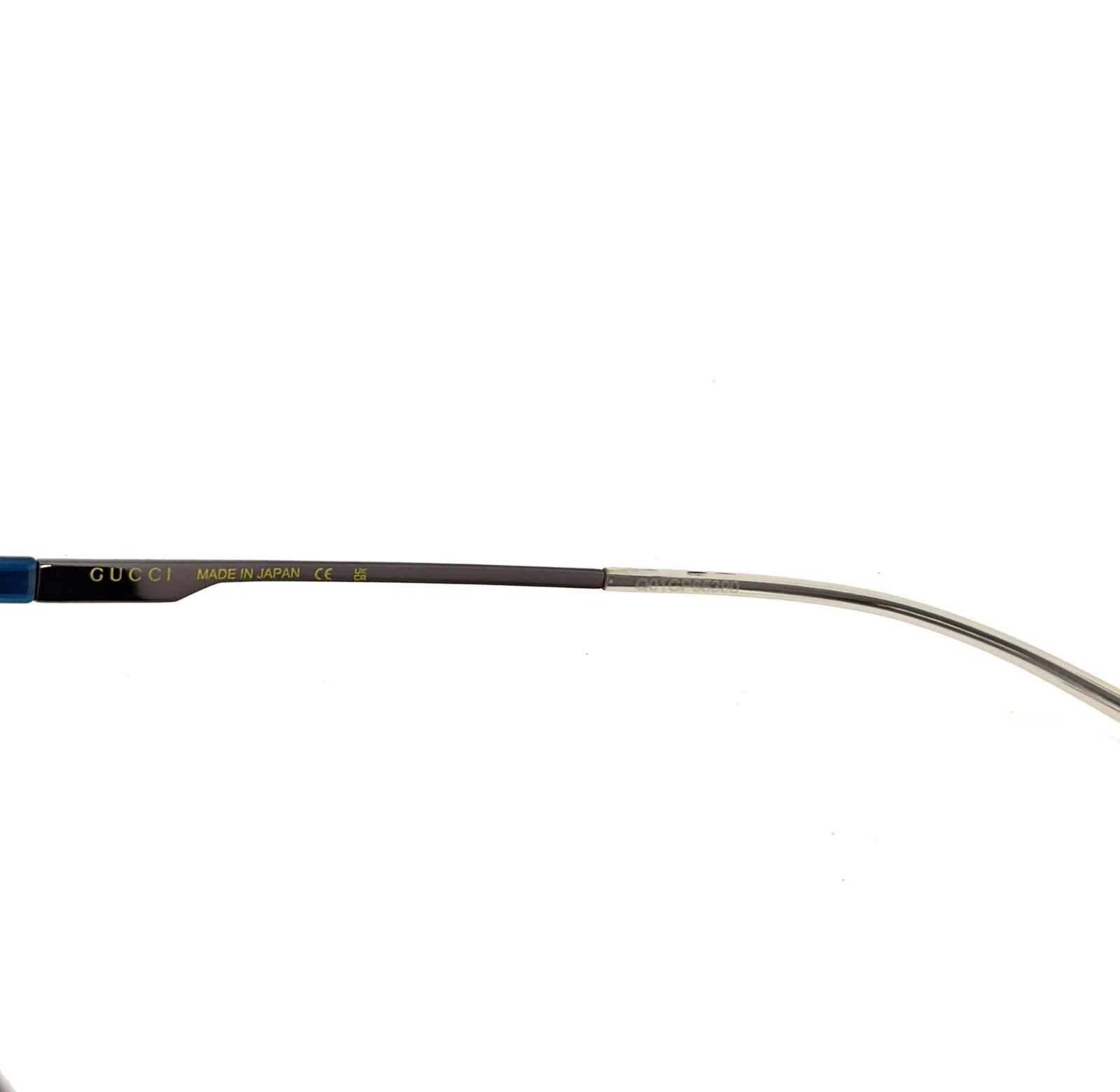 Gucci GUCCI GG1678O 1678 Blue Logo Metal Optical Eyeglasses 006 Size ONE SIZE - 8 Thumbnail