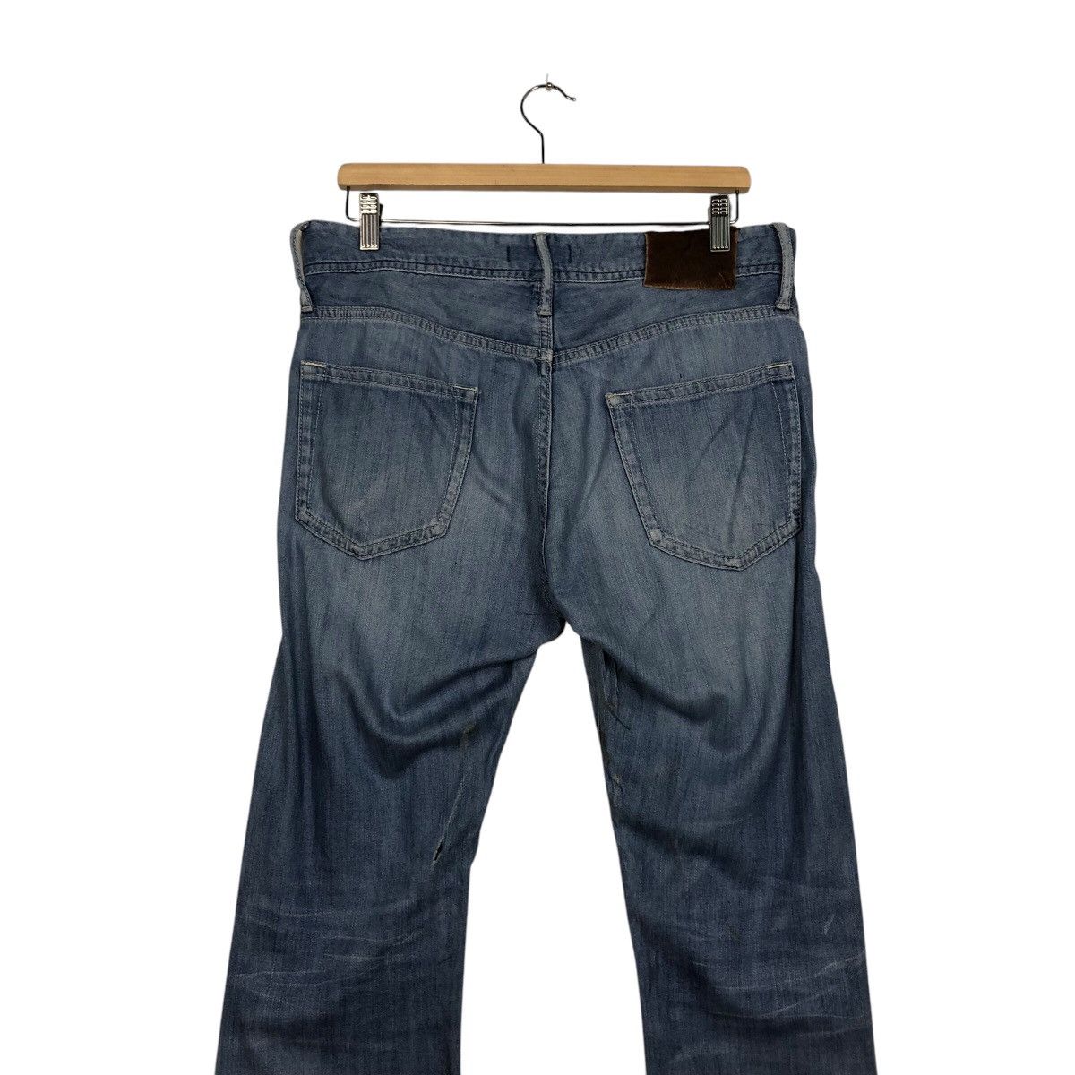 Beams Plus 📌Vintage Denim Jeans Biker Beams Heart Issey Miyake Size 34" / US 12 / IT 48 - 11 Thumbnail