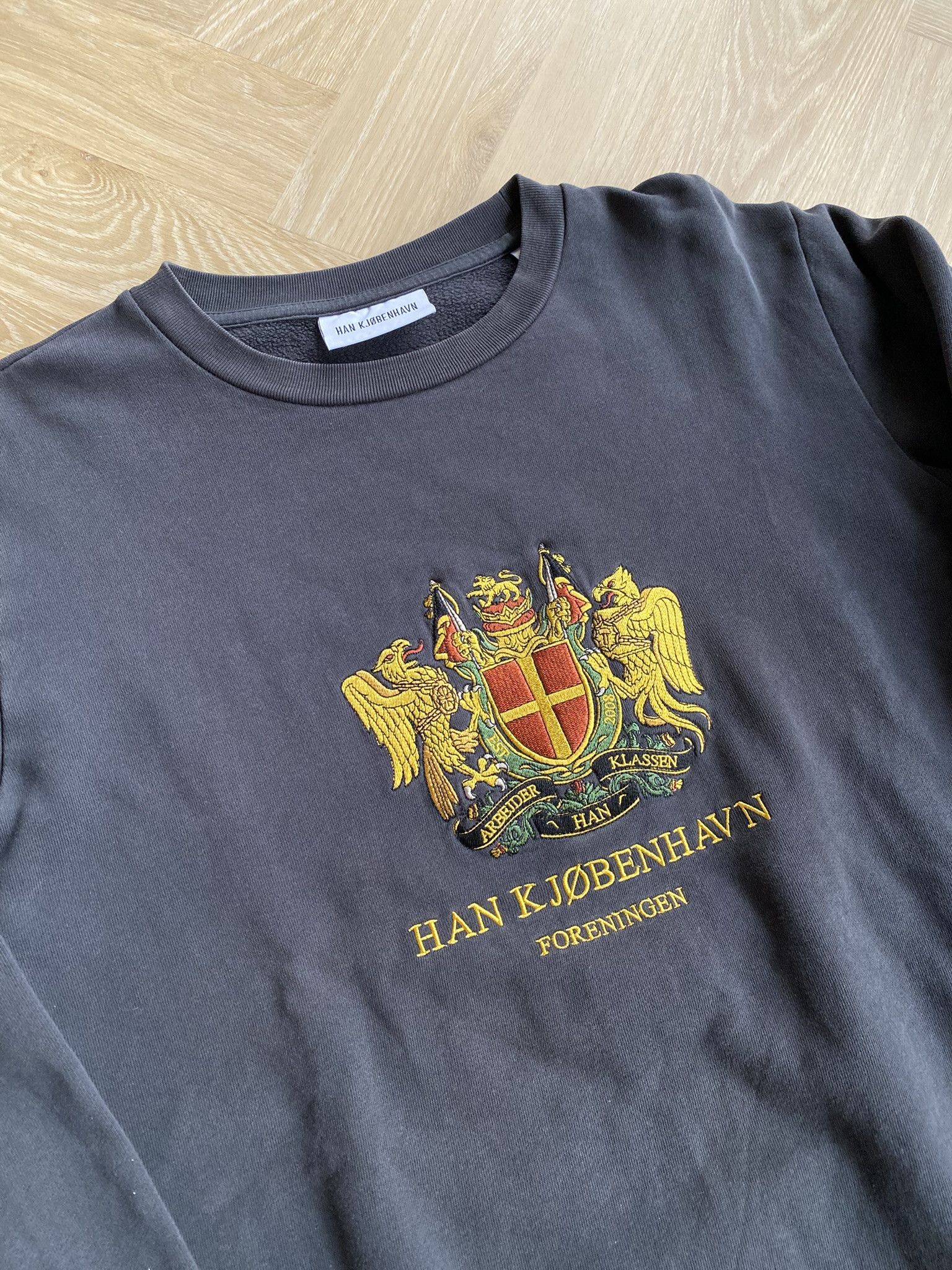 Han Kjobenhavn 48/M - Black Artwork Crew Size US M / EU 48-50 / 2 - 8 Thumbnail