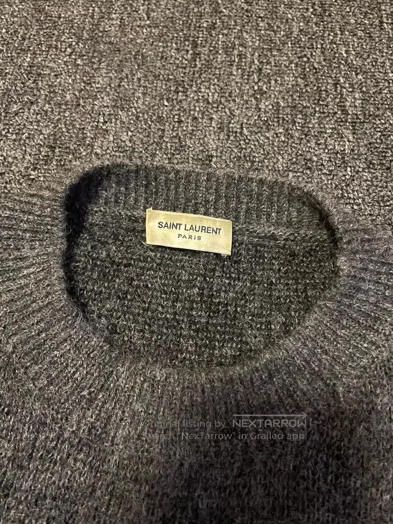 Saint Laurent Paris Saint Laurent Wool Mohair Blend Sweater. Size US XS / EU 42 / 0 - 5 Thumbnail