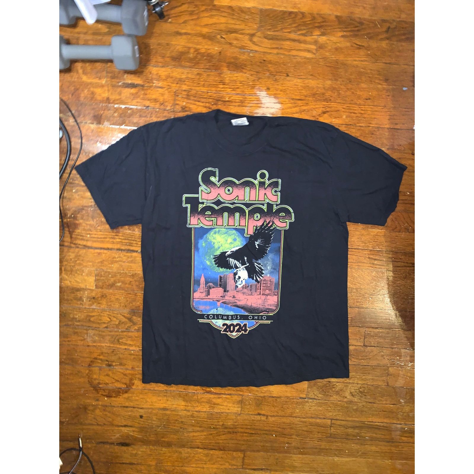 Band Tees Sonic Temple 2024 Festival T Shirt XL Comfort Colors Primal Size US XL / EU 56 / 4 - 3 Thumbnail