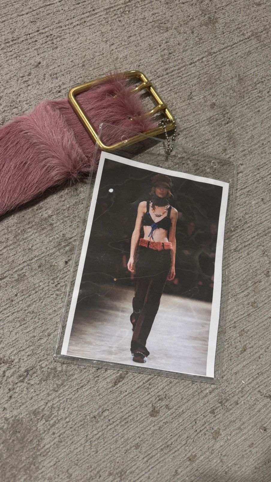 Prada Prada Fur Belt Size 30 - 18 Thumbnail