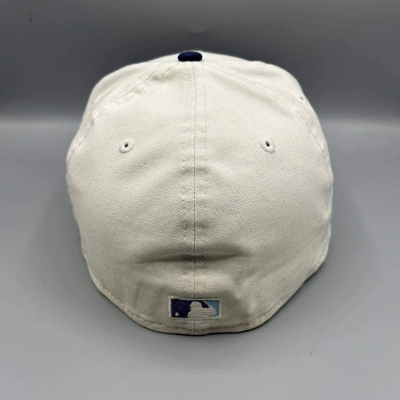 New Era Seattle Mariners Hat Men 7 1/2 White Blue MLB Fitted Cap Size ONE SIZE - 10 Thumbnail