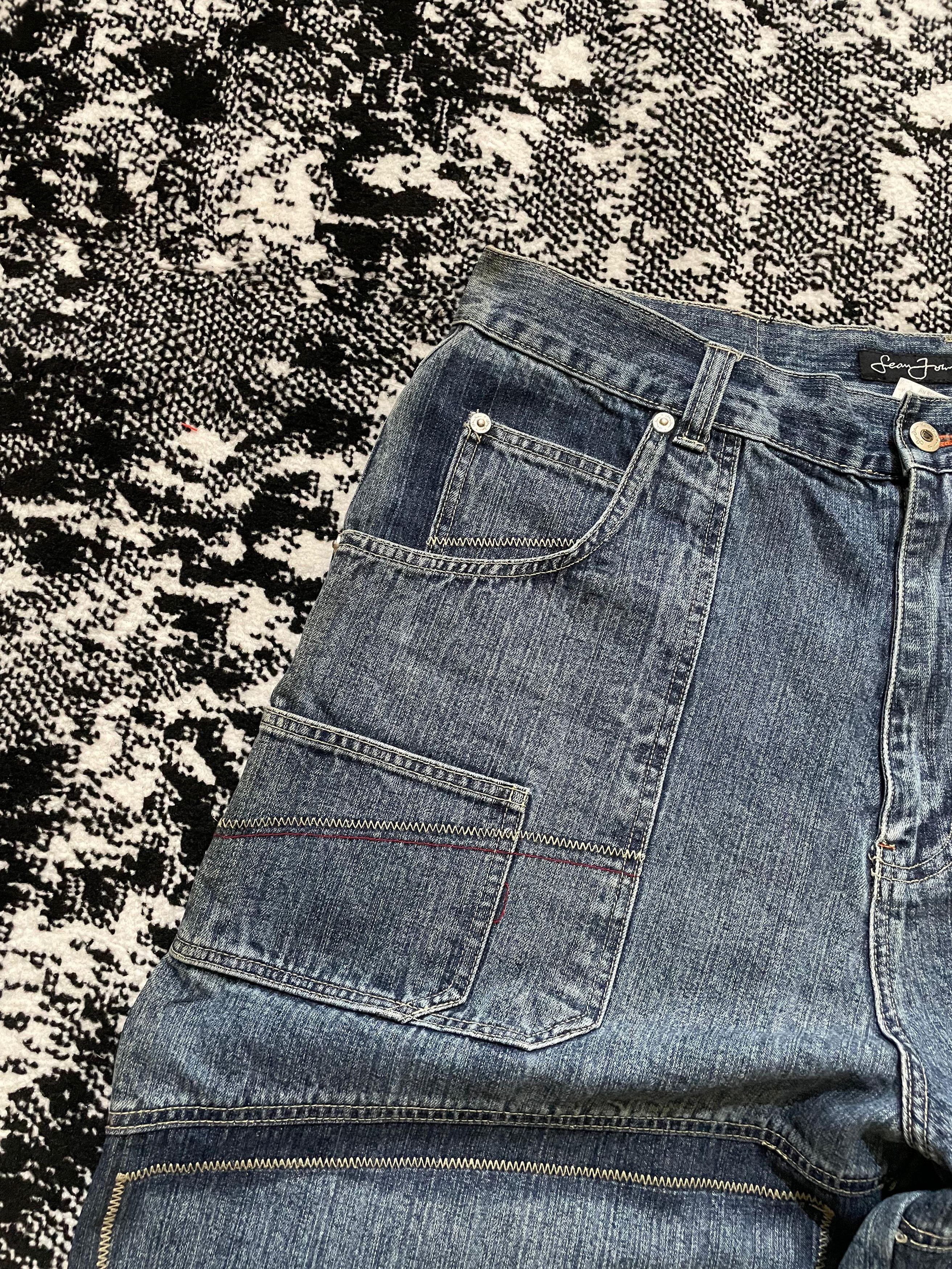 Sean John Sean Jhon Loose-Fit Denim jorts Size US 36 / EU 52 - 2 Thumbnail