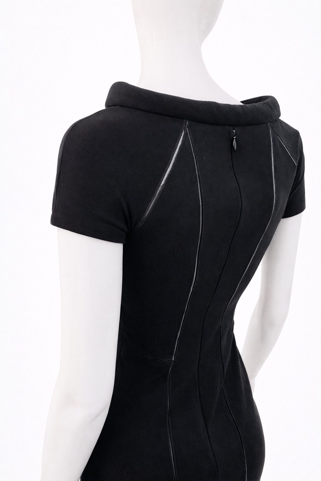 plein sud Plein Sud Bodycon Padded Semi-Transparent Midi Dress Size S / US 4 / IT 40 - 3 Thumbnail