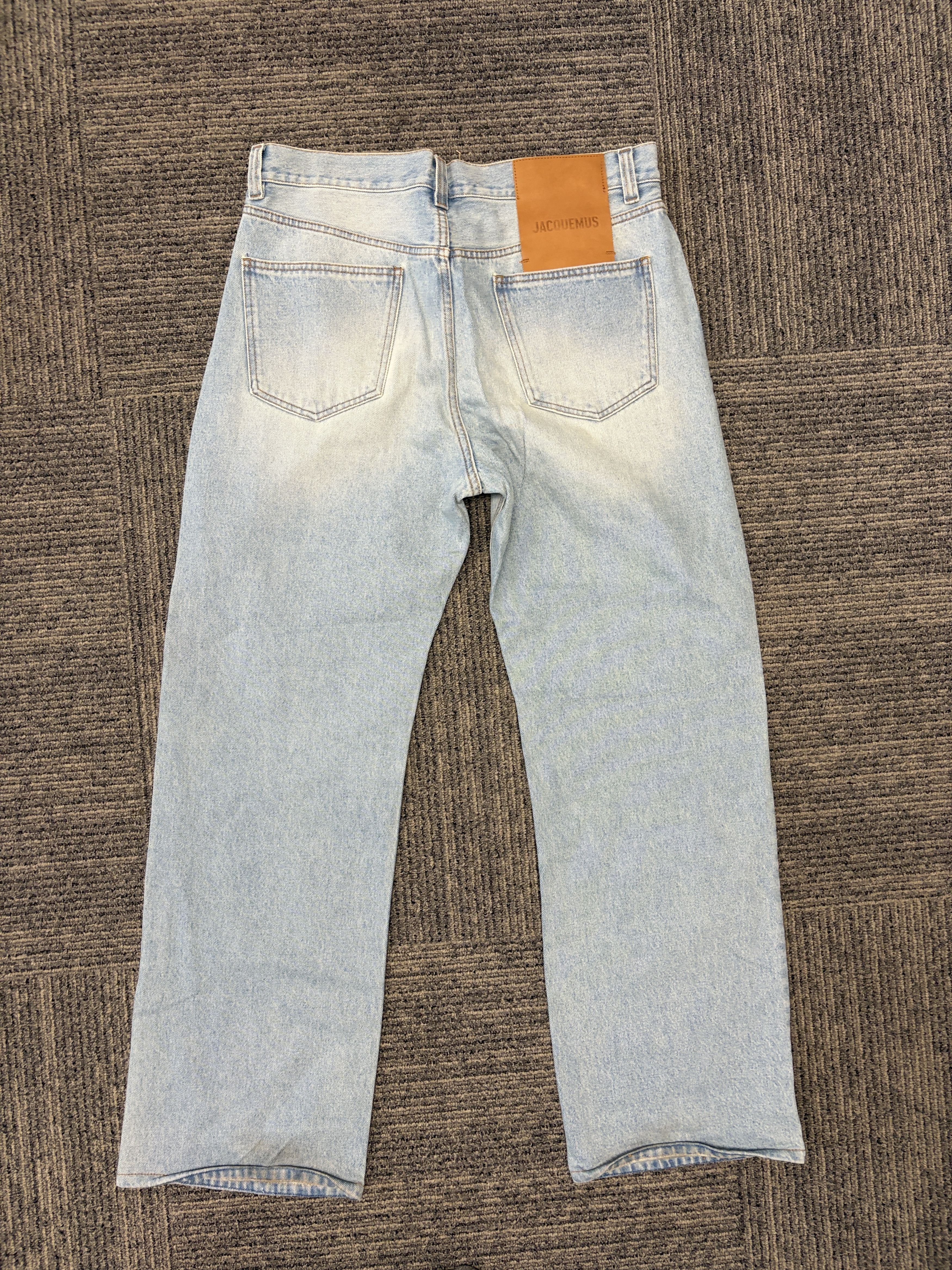 Jacquemus Jacquemus Blue Les Classiques 'Le de Nîmes Droit' Jeans sz32 Size US 32 / EU 48 - 2 Thumbnail
