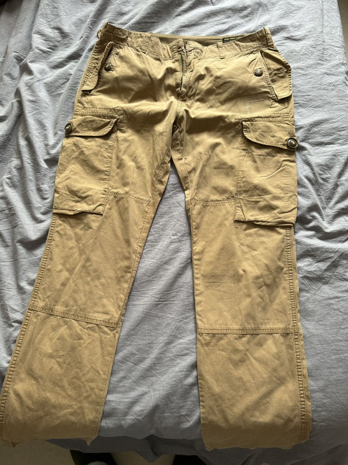 Polo Ralph Lauren Vintage Polo Ralph Lauren Cargo Pants RRL BEAR Size US 34 / EU 50 - 1 Thumbnail