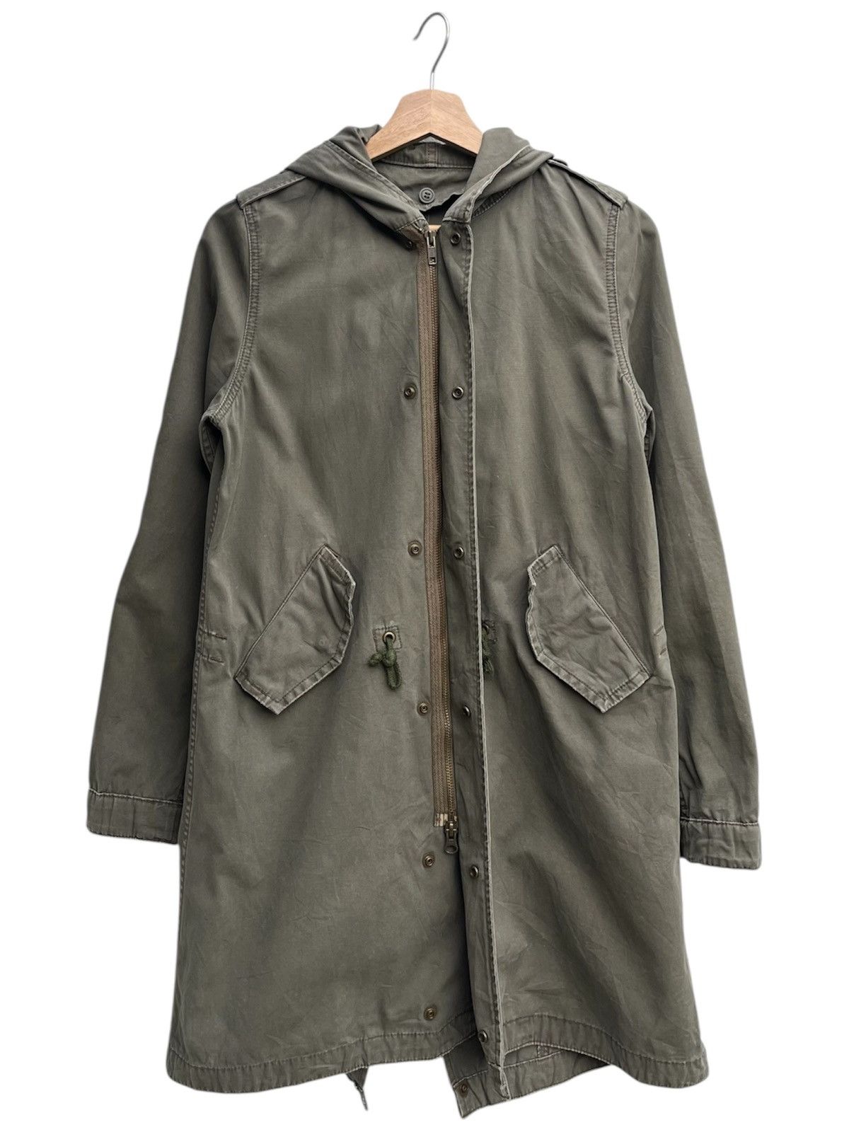 Alpha Industries Faded Olive Alpha Industries Fishtail Parka Size US S / EU 44-46 / 1 - 2 Thumbnail