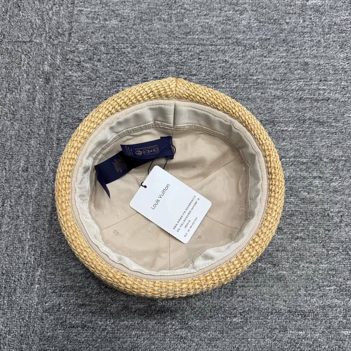 Louis Vuitton Louis Vuitton Woven Sailor Hat. Size ONE SIZE - 5 Thumbnail