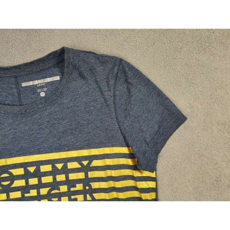 Tommy Hilfiger Tommy Hilfiger Sports Shirt Adult Mens Medium Gray Box Logo Size US L / EU 52-54 / 3 - 4 Thumbnail