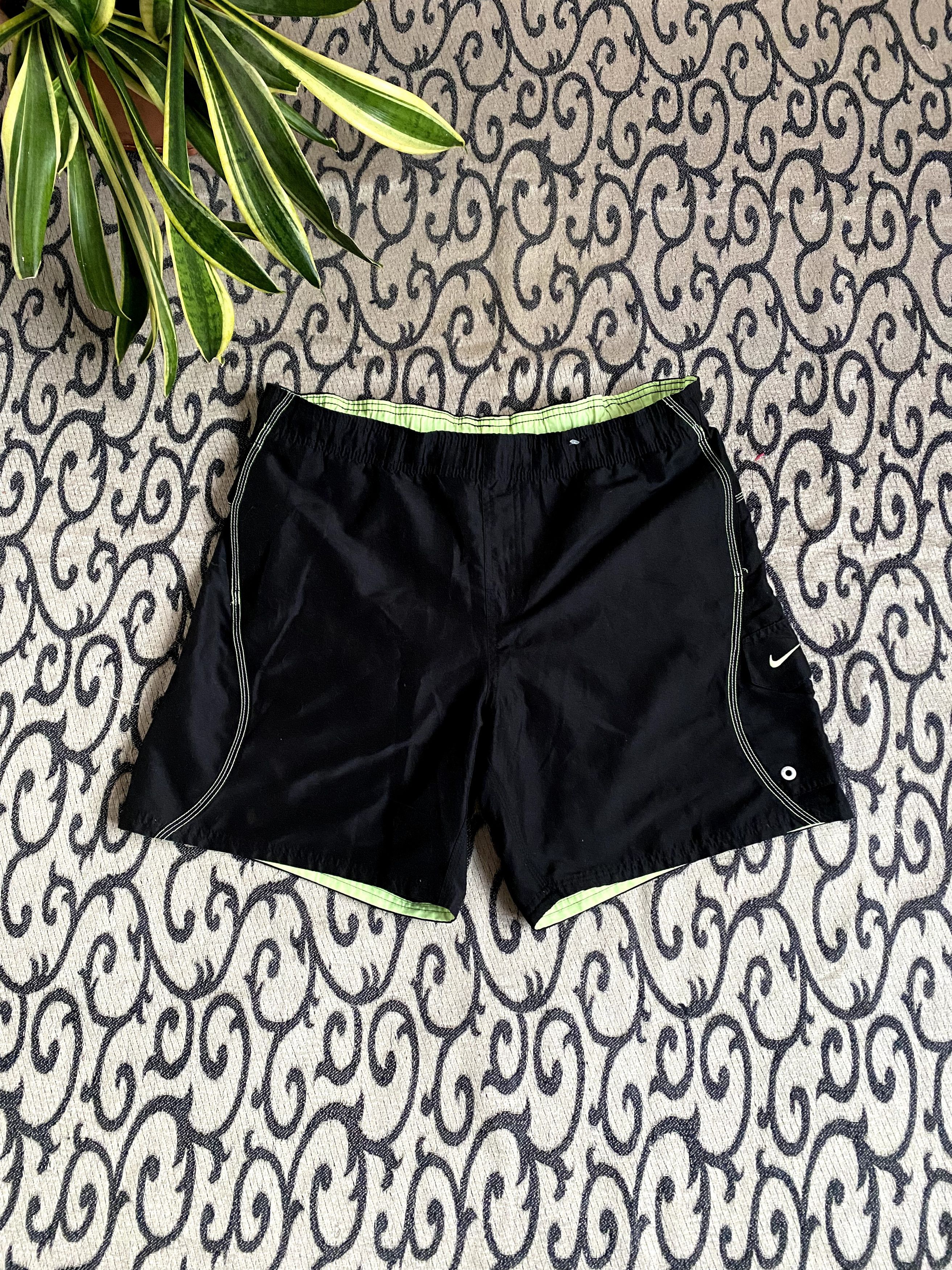Nike Vintage Nike Cargo Swim Shorts Y2K Size US 35 - 1 Thumbnail