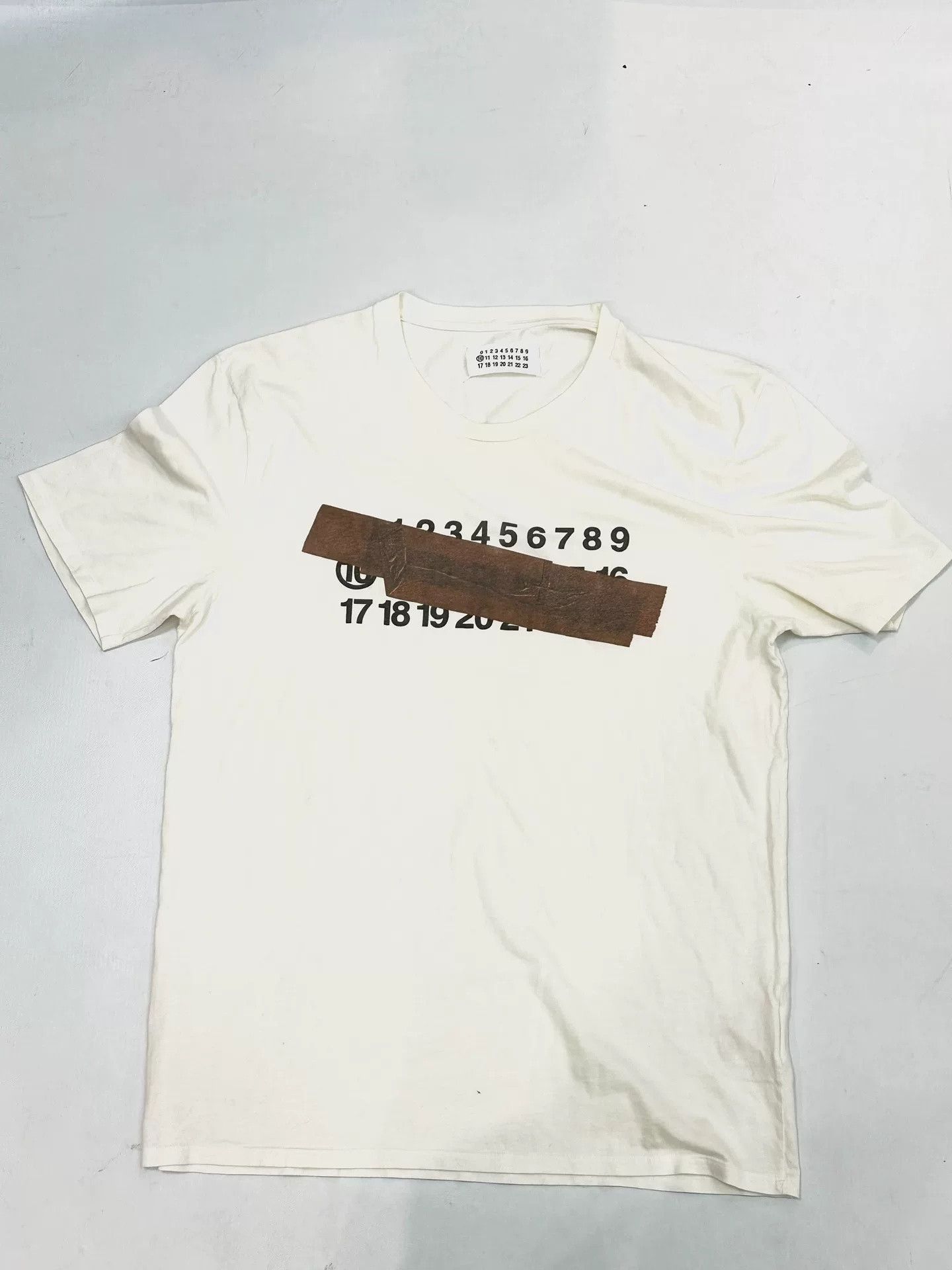Maison Margiela Maison Margiela MM6 Archive Tape T-Shirt - dmc