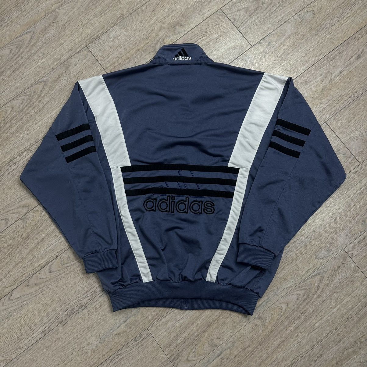 Adidas Vintage 90s Adidas Retro Zip Up Track Jacket Size US XL / EU 56 / 4 - 10 Thumbnail