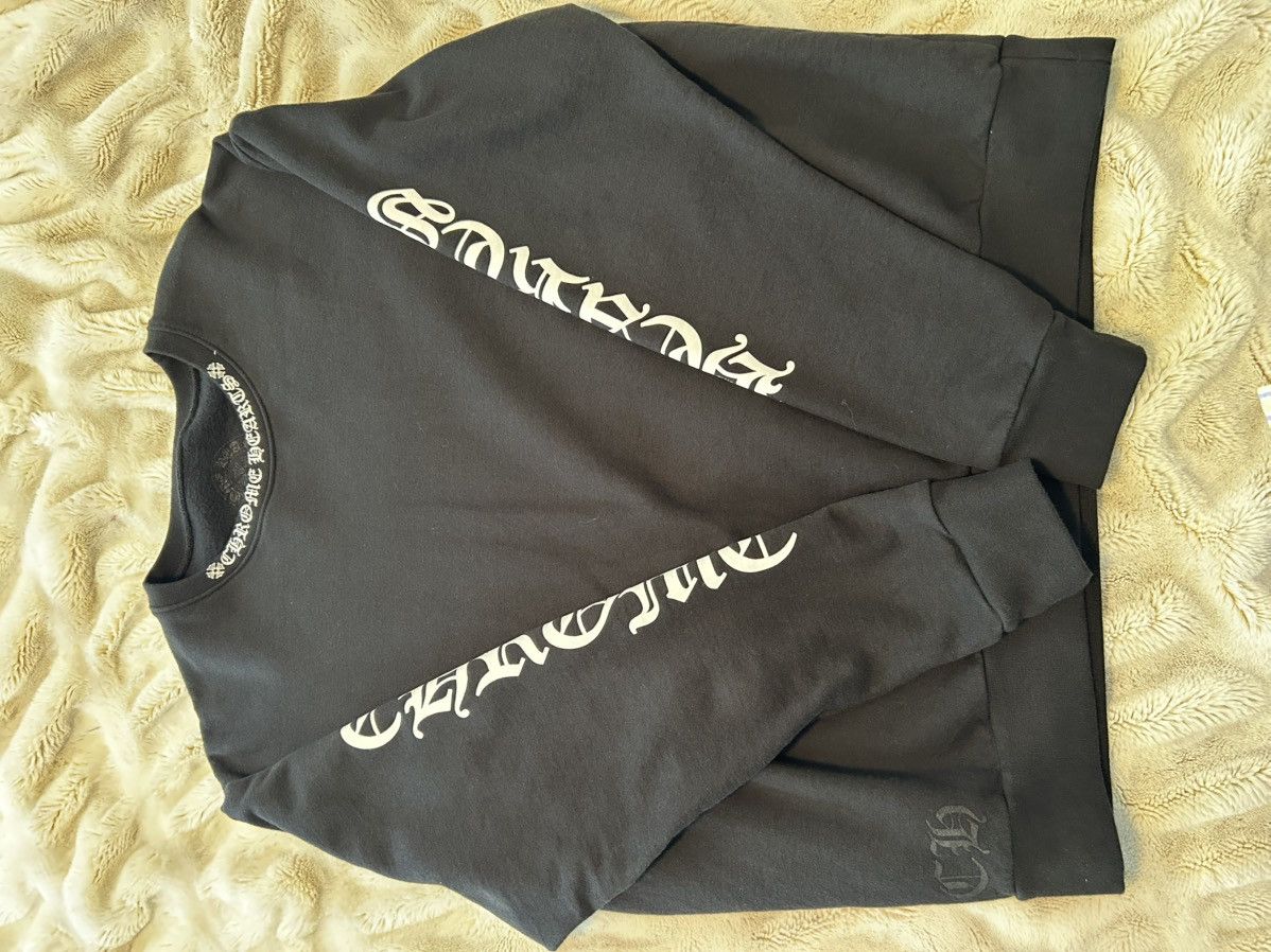 Chrome Hearts Chrome Hearts Neck Logo Crewneck | Grailed Chrome Hearts Chrome Hearts Neck Logo Crewneck | Grailed