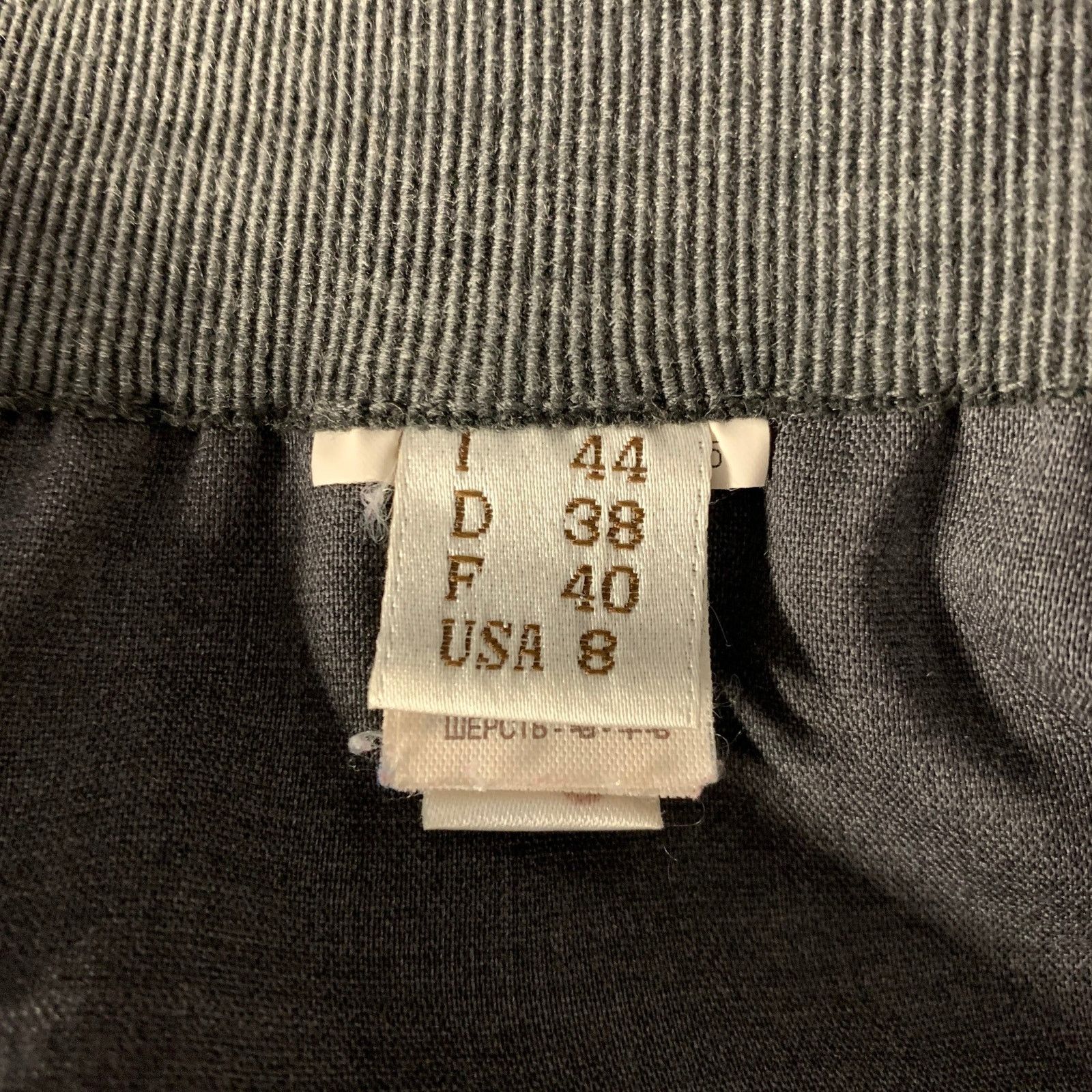 Brunello Cucinelli BRUNELLO CUCINELLI Grey Wool Heather Elasticated Pants Size US 32 / EU 48 - 5 Thumbnail