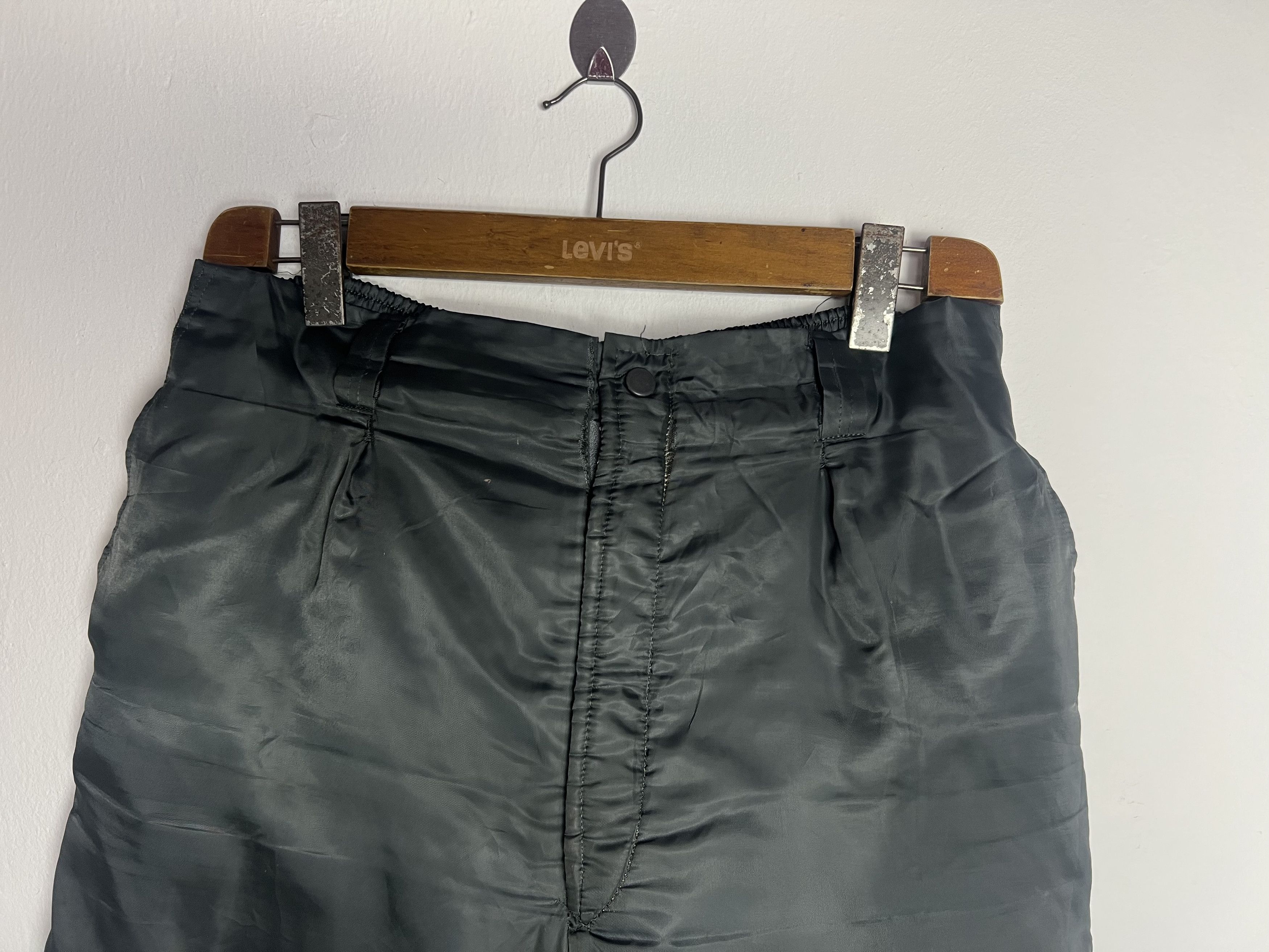 Japanese Brand Vintage Japan Anytime Black Nylon Ski Pant Size US 34 / EU 50 - 3 Thumbnail