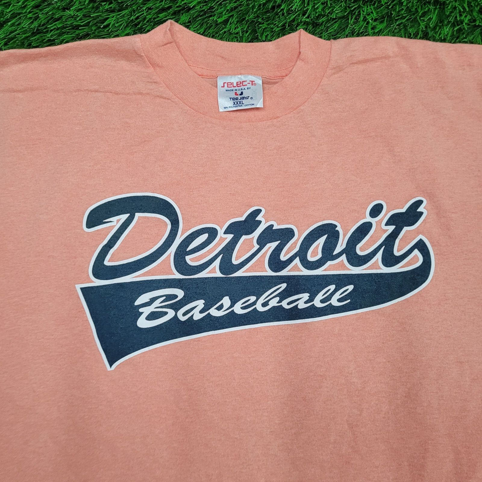 Vintage VTG 80s Detroit Baseball T-Shirt Large Single Stitch USA Size US L / EU 52-54 / 3 - 2 Thumbnail