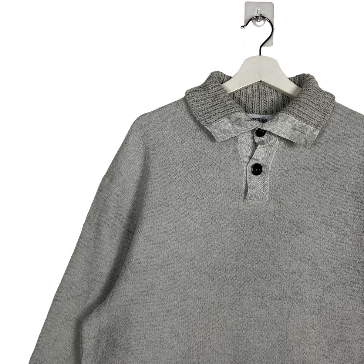 Stone Island 🔥 VINTAGE STONE ISLAND HIGH COLAR JUMPER SWEATSHIRT ITALY Size US L / EU 52-54 / 3 - 7 Thumbnail