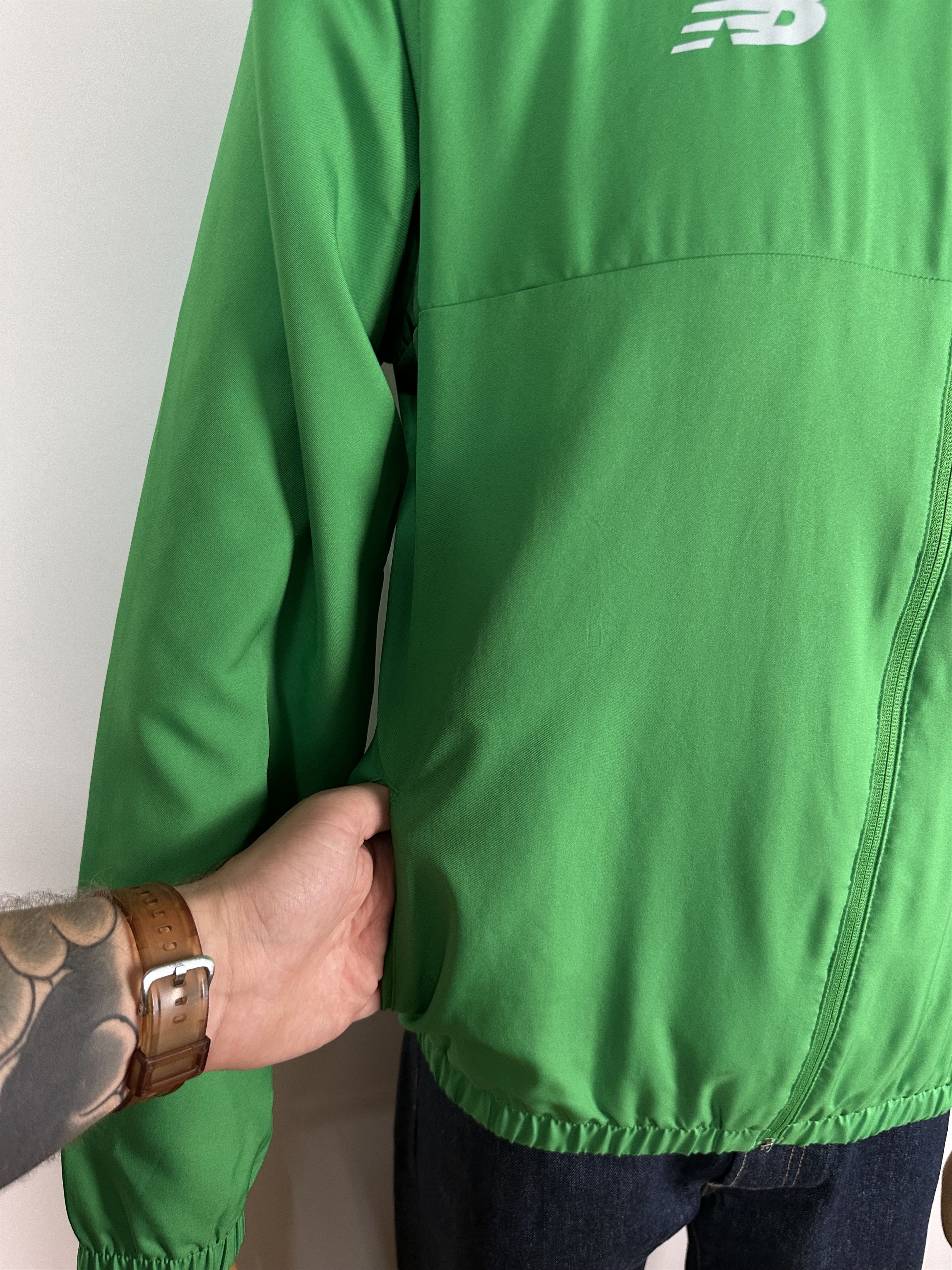 New Balance CELTIC 2015 2016 TRAINING FOOTBALL SOCCER TRACK TOP JACKET Size US M / EU 48-50 / 2 - 7 Thumbnail