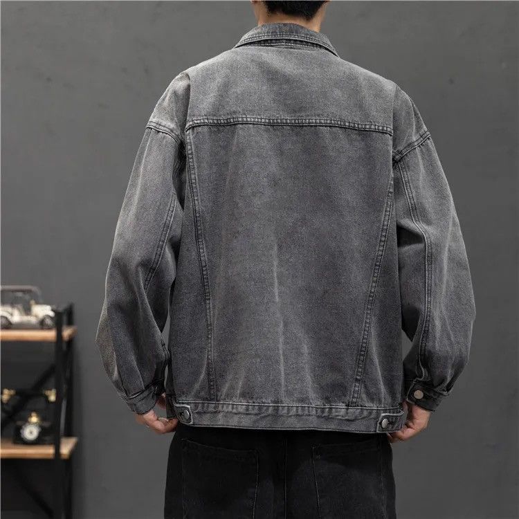 Japanese Brand Denim Jacket Size US XL / EU 56 / 4 - 4 Thumbnail