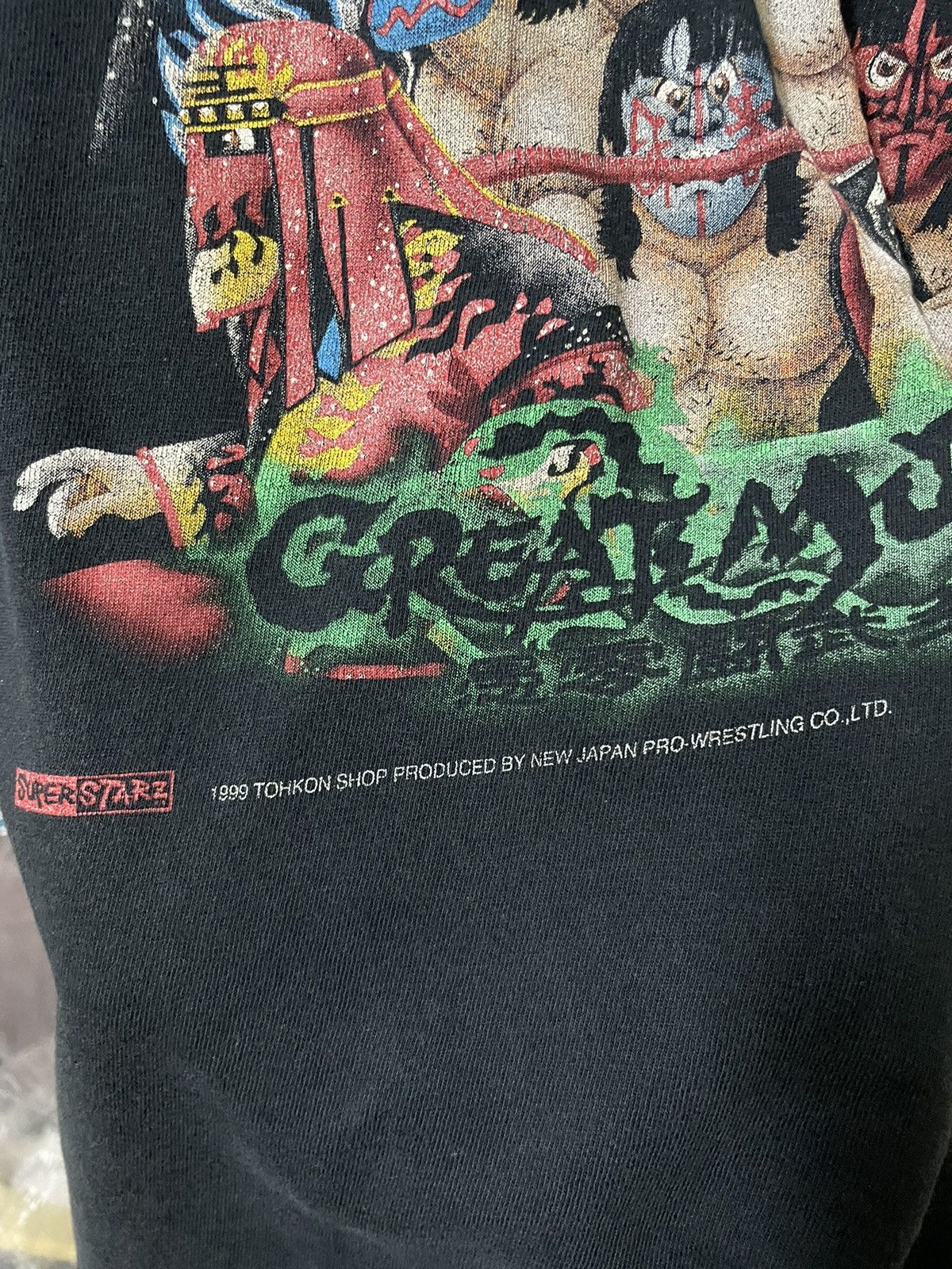 Vintage VINTAGE WWE/WCW JAPAN SUPERSTARZ 90s Size US XL / EU 56 / 4 - 6 Thumbnail