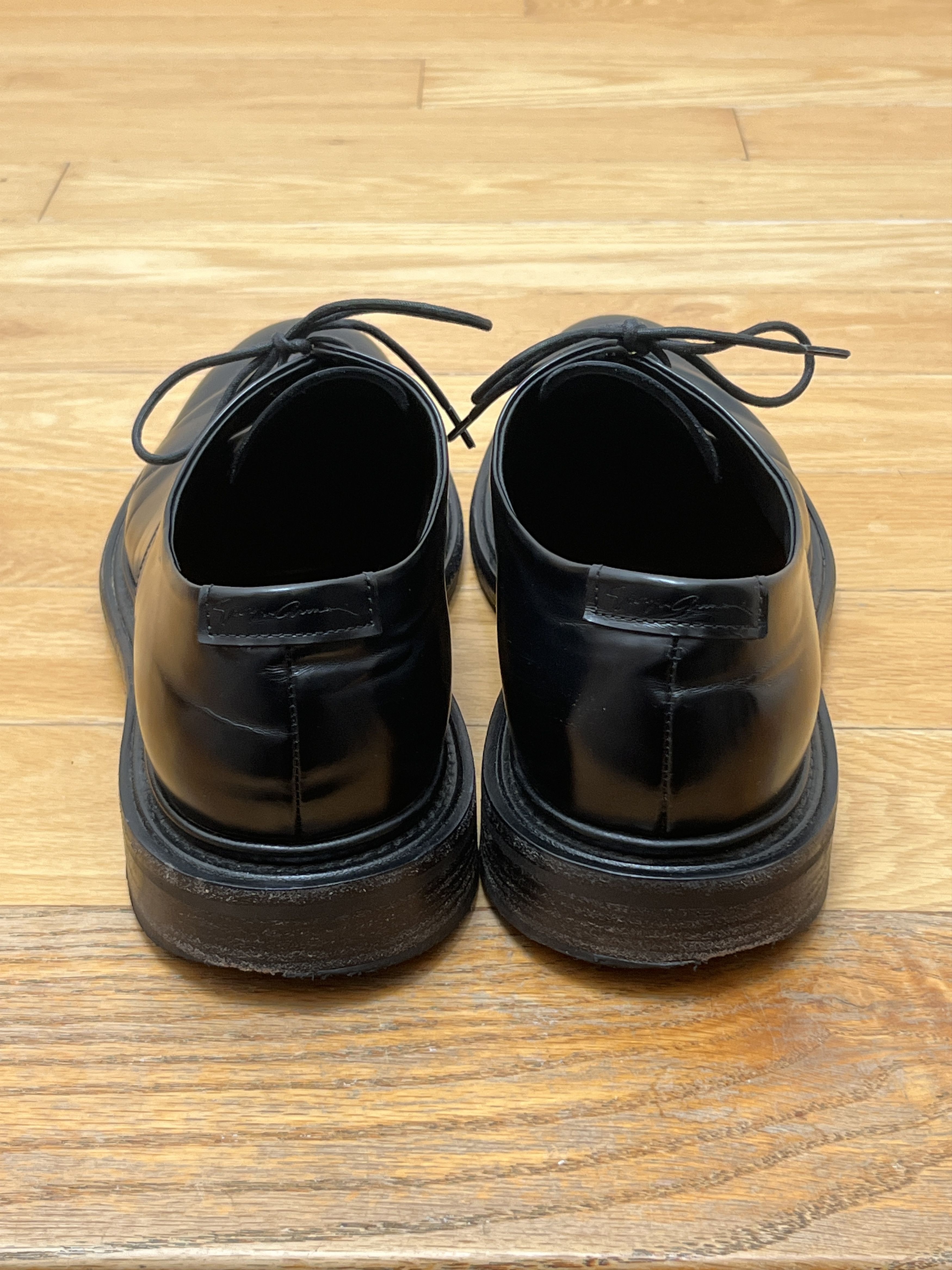Giorgio Armani Giorgio Armani Brushed Leather Derby UK9.5 Size US 10.5 / EU 43-44 - 7 Thumbnail