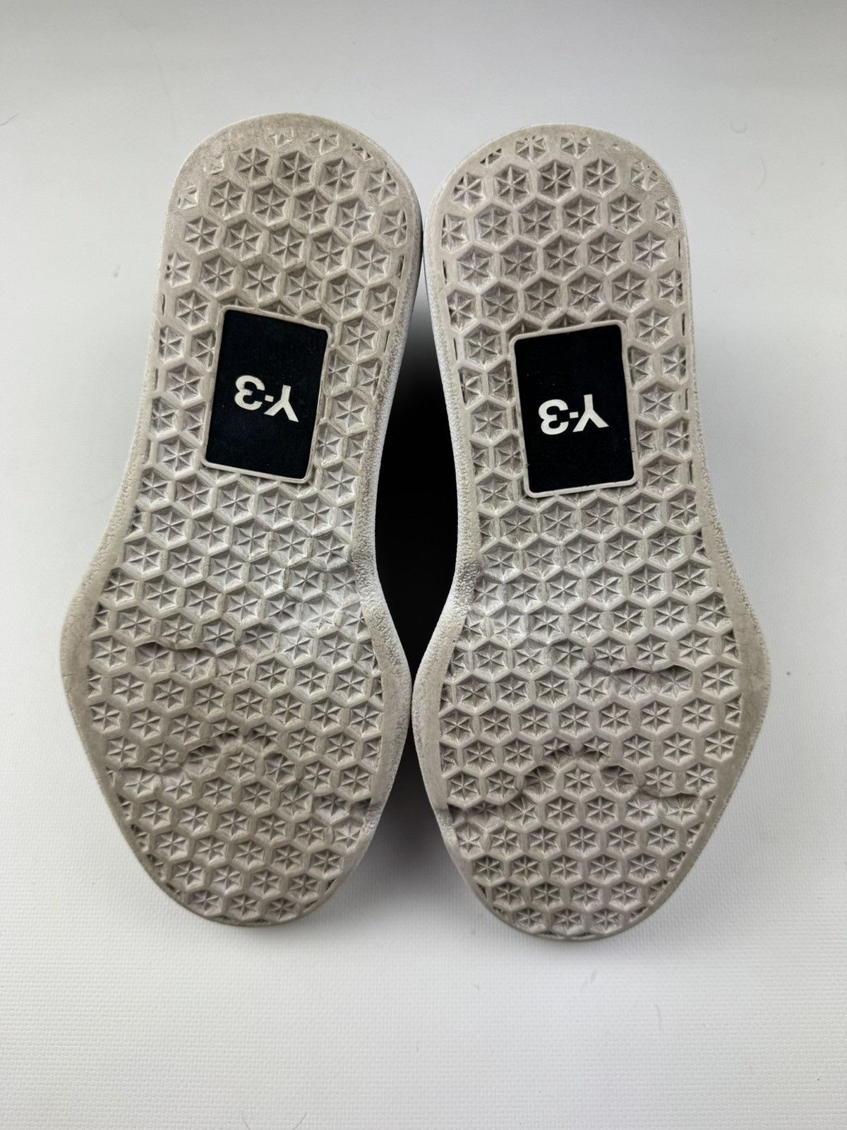 Y-3 Adidas Y-3 Bashyo High Top Sneakers Black/White Size US 6.5 / IT 36.5 - 9 Thumbnail