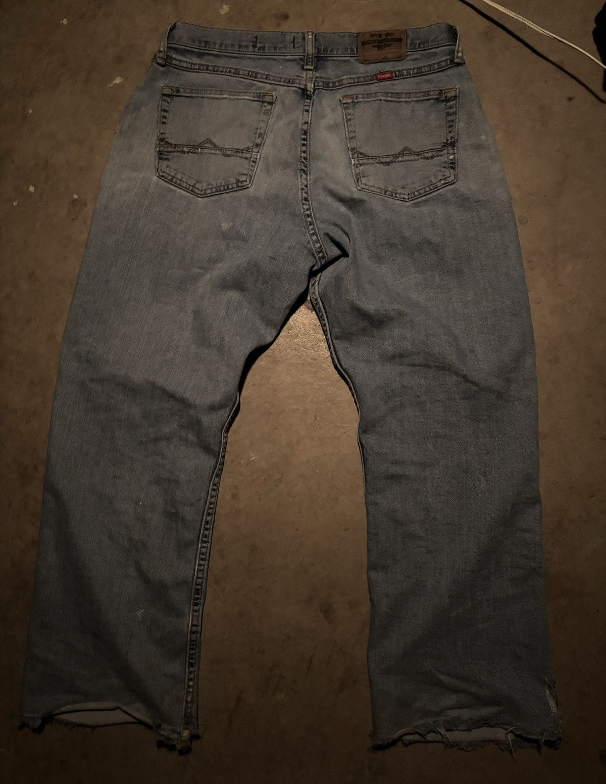 Vintage × Wrangler 🚨RARE🚨 VINTAGE WRANGLER JEANS👖 Size US 33 - 2 Thumbnail
