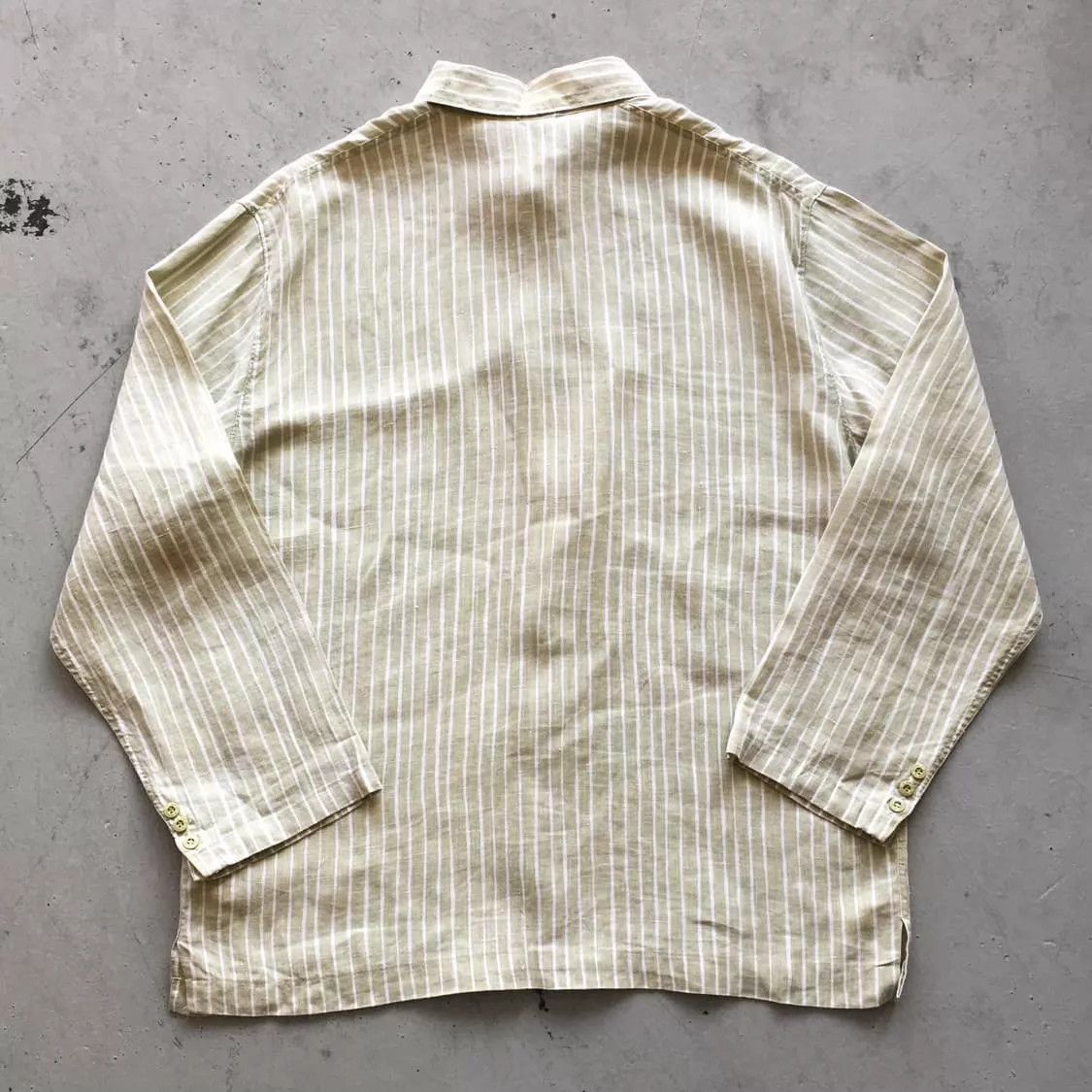 Stone Island Stone Island 90s Nautical Striped Shirt Jacket Size US L / EU 52-54 / 3 - 6 Thumbnail