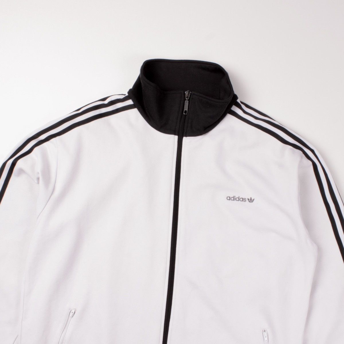 Adidas Vintage Adidas Men’s Full Zip Track Jacket 2007 White Size US XXL / EU 58 / 5 - 5 Thumbnail