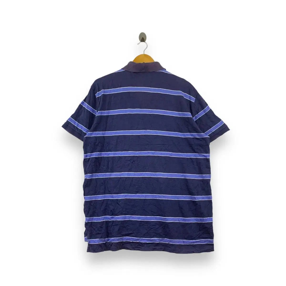 Polo Ralph Lauren Vintage POLO JEANS RALPH LAUREN RL Logo Striped Polo Tee Size US XL / EU 56 / 4 - 4 Thumbnail